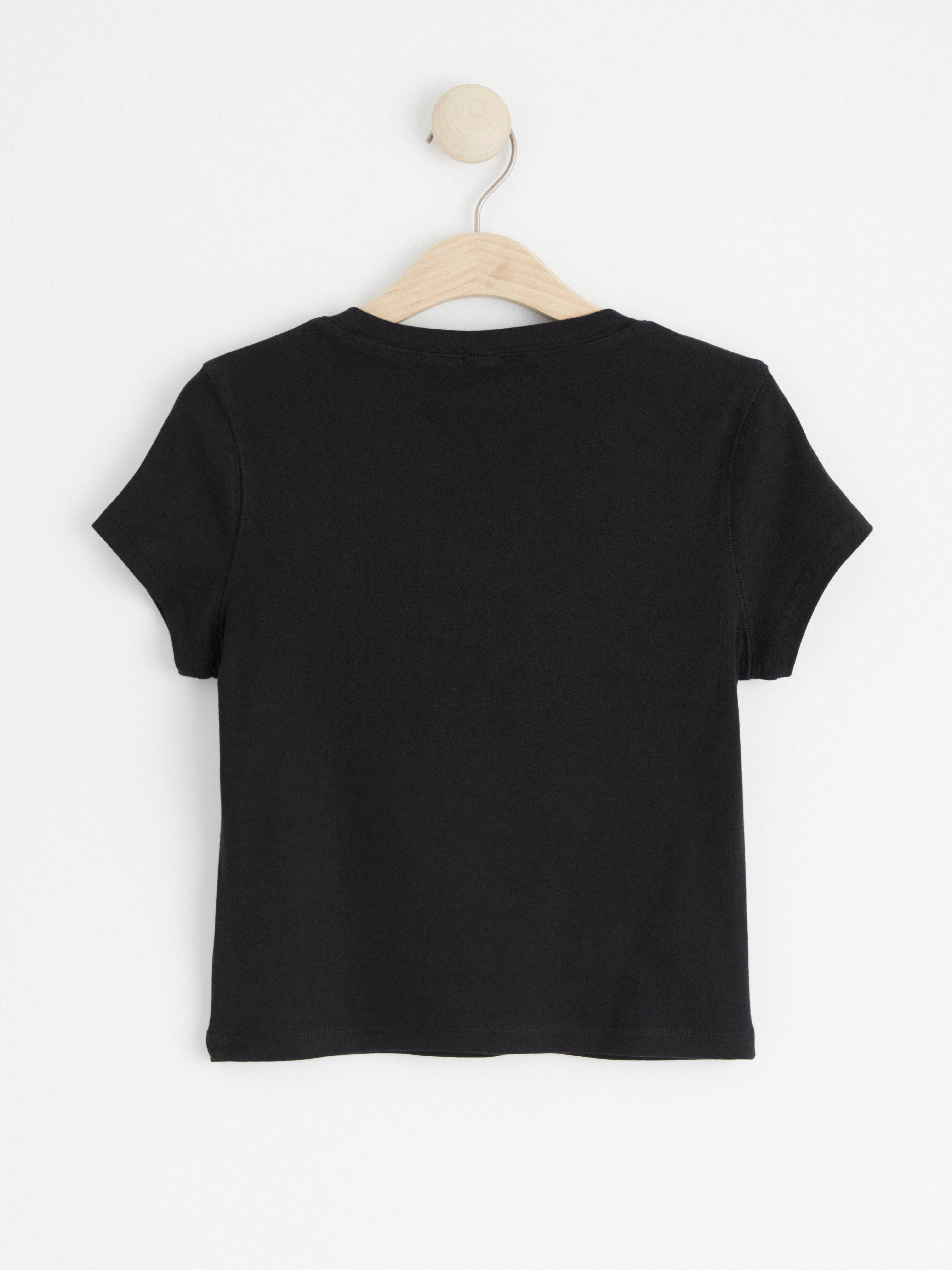 T-shirt - Barn - Svart