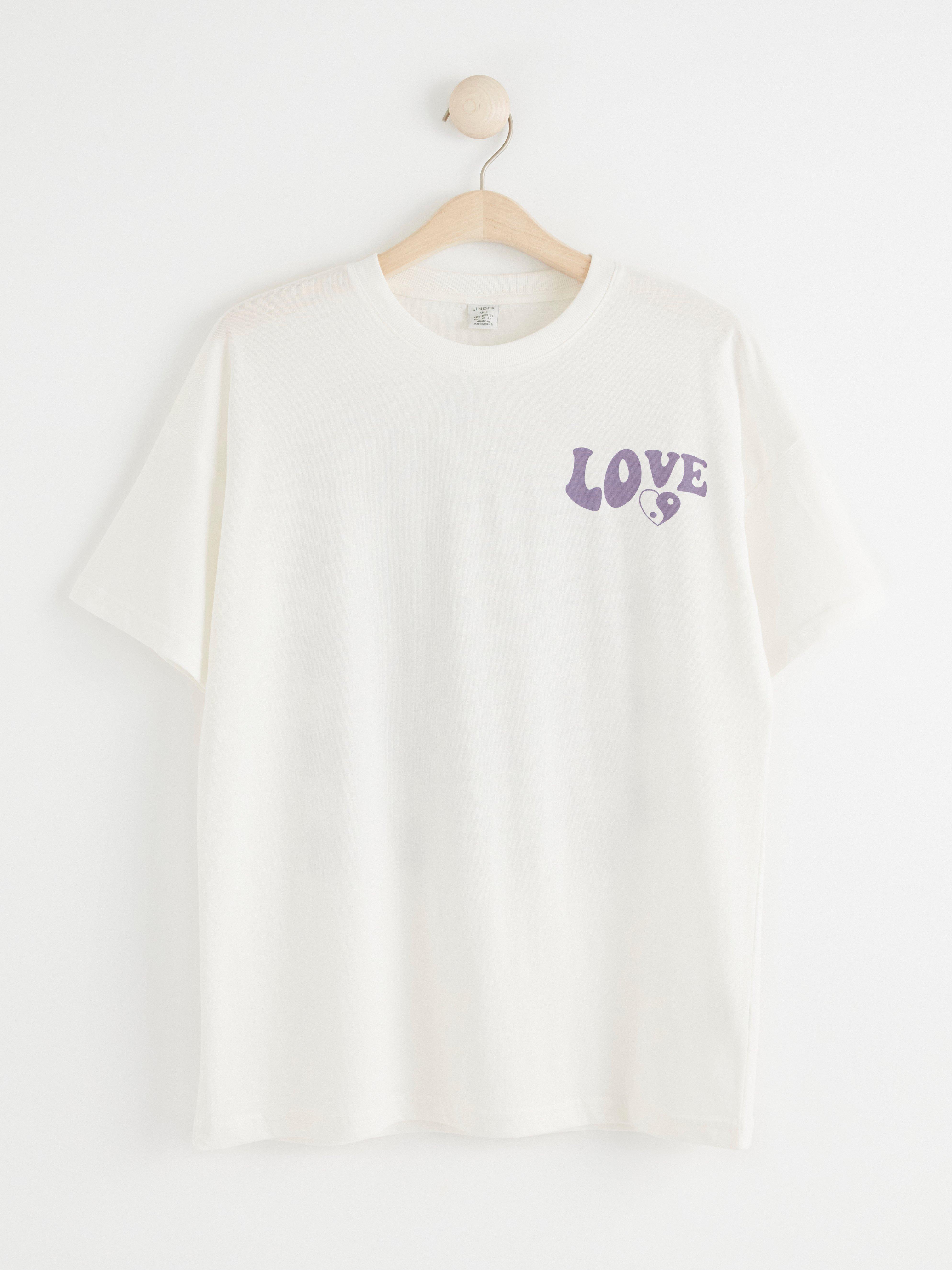 T-shirt - Barn - Vit