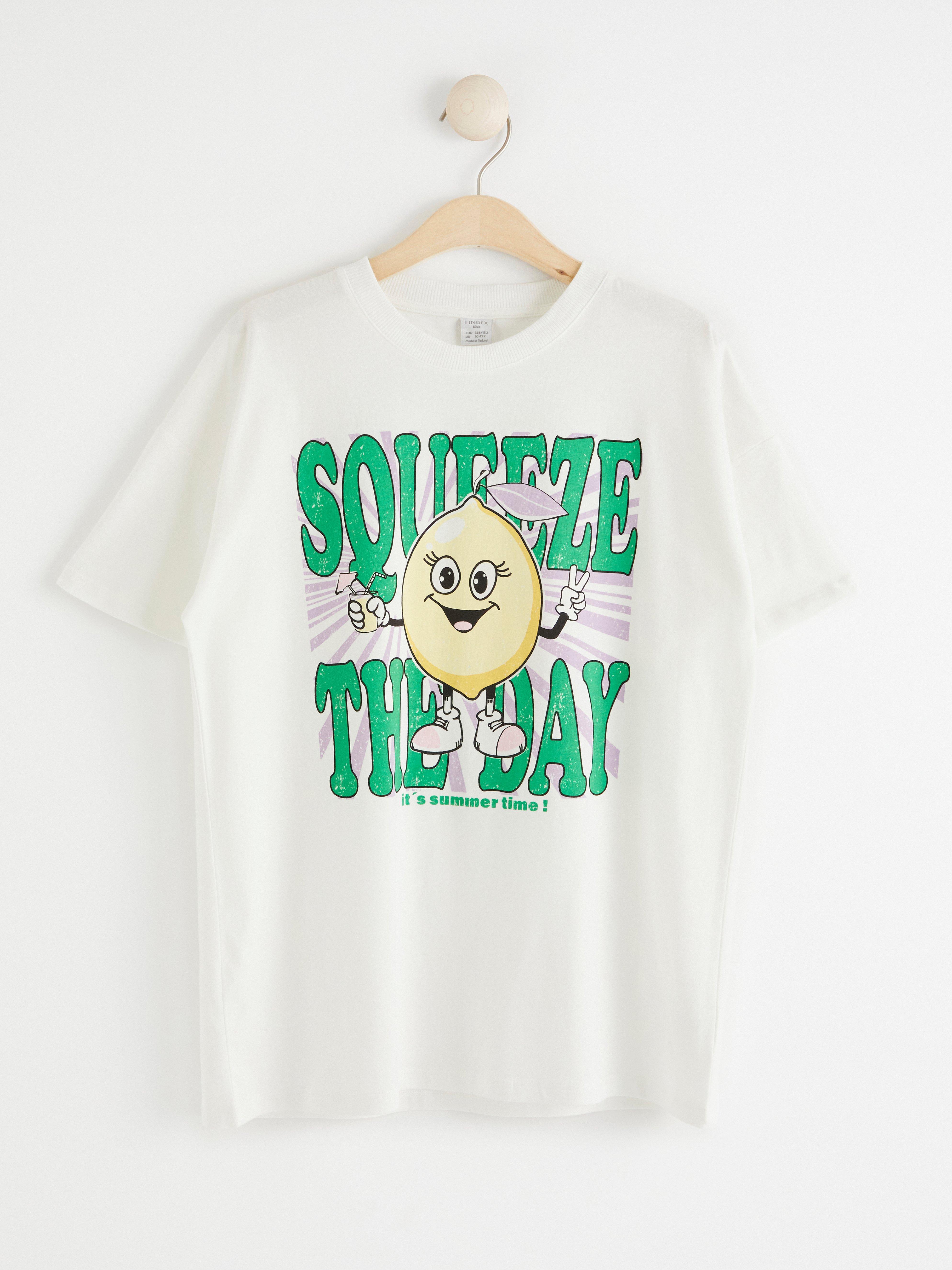 T-shirt - Barn - Hvit