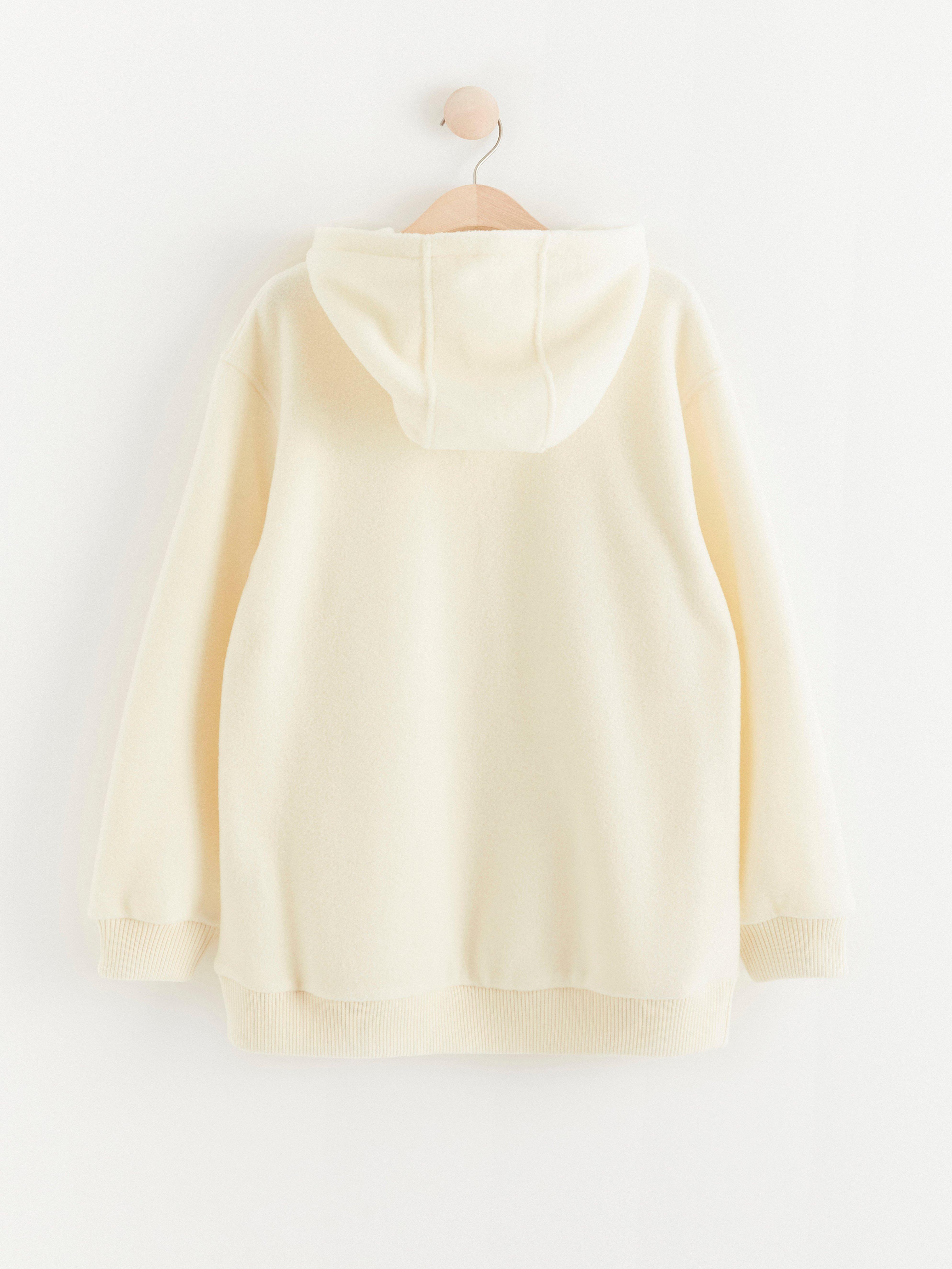Hooded Sweatshirt - Kids Wear - White