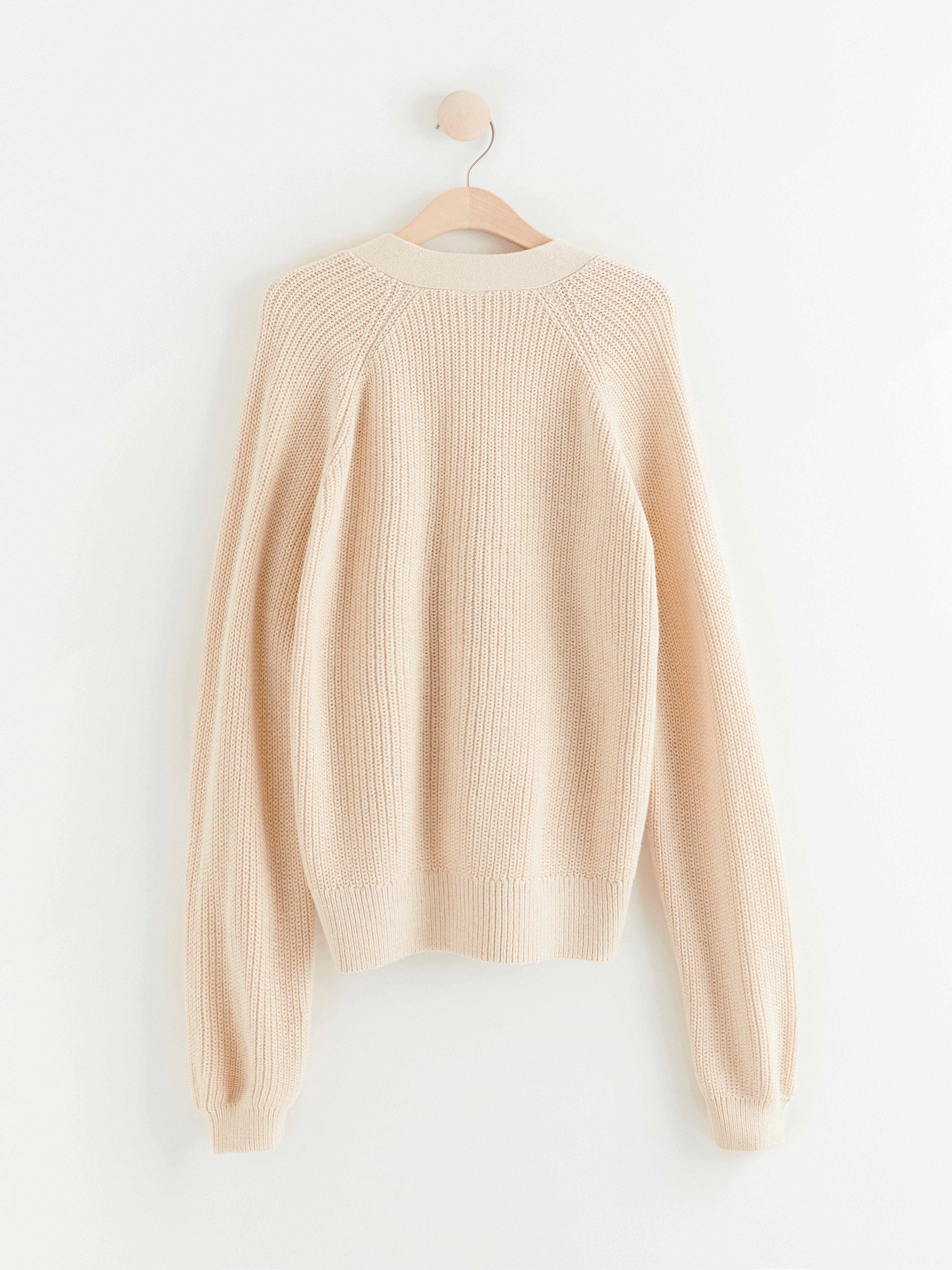 Cardigan - Barn - Beige