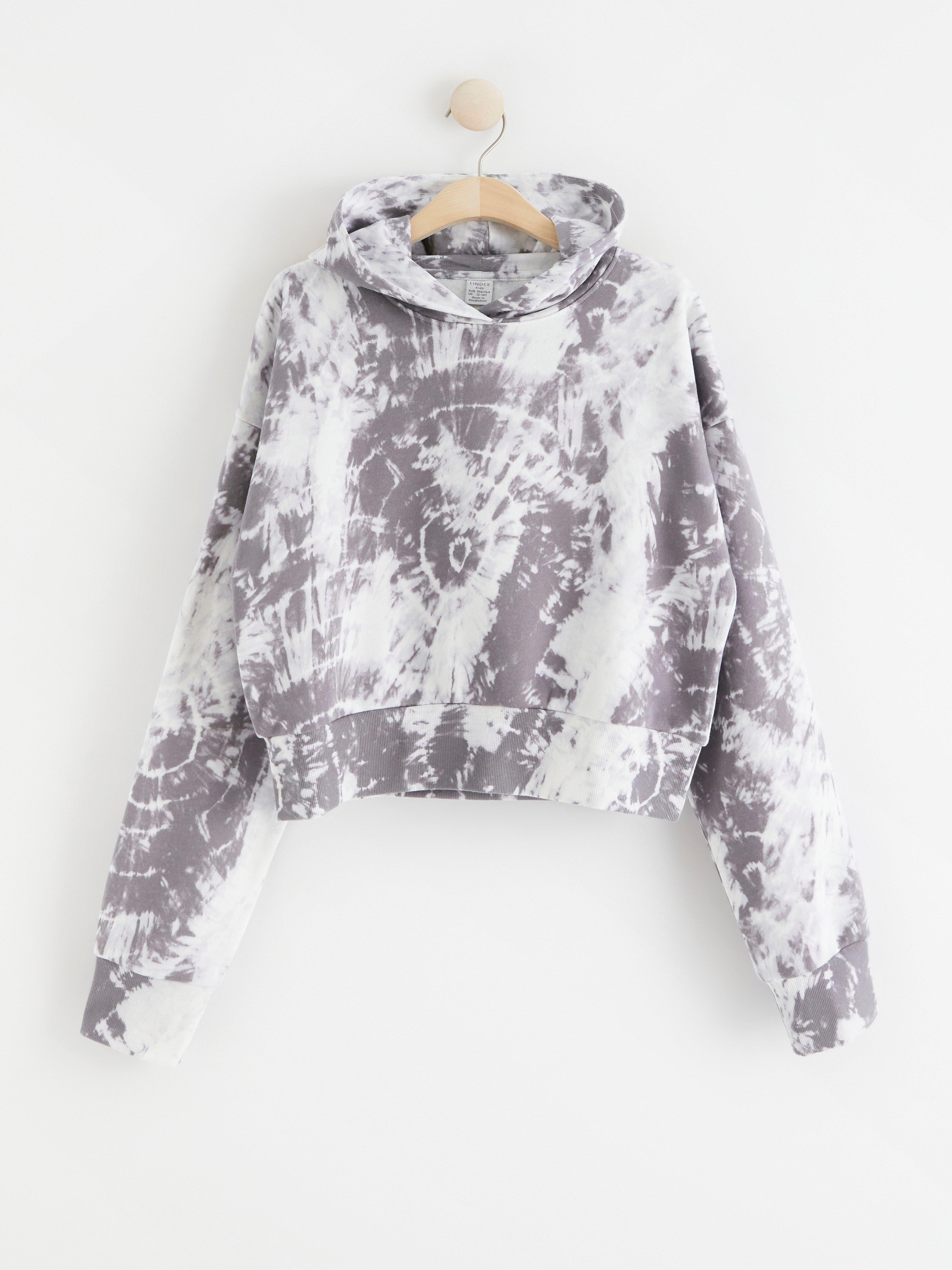 Mikina s kapucí - Děti - Šedá