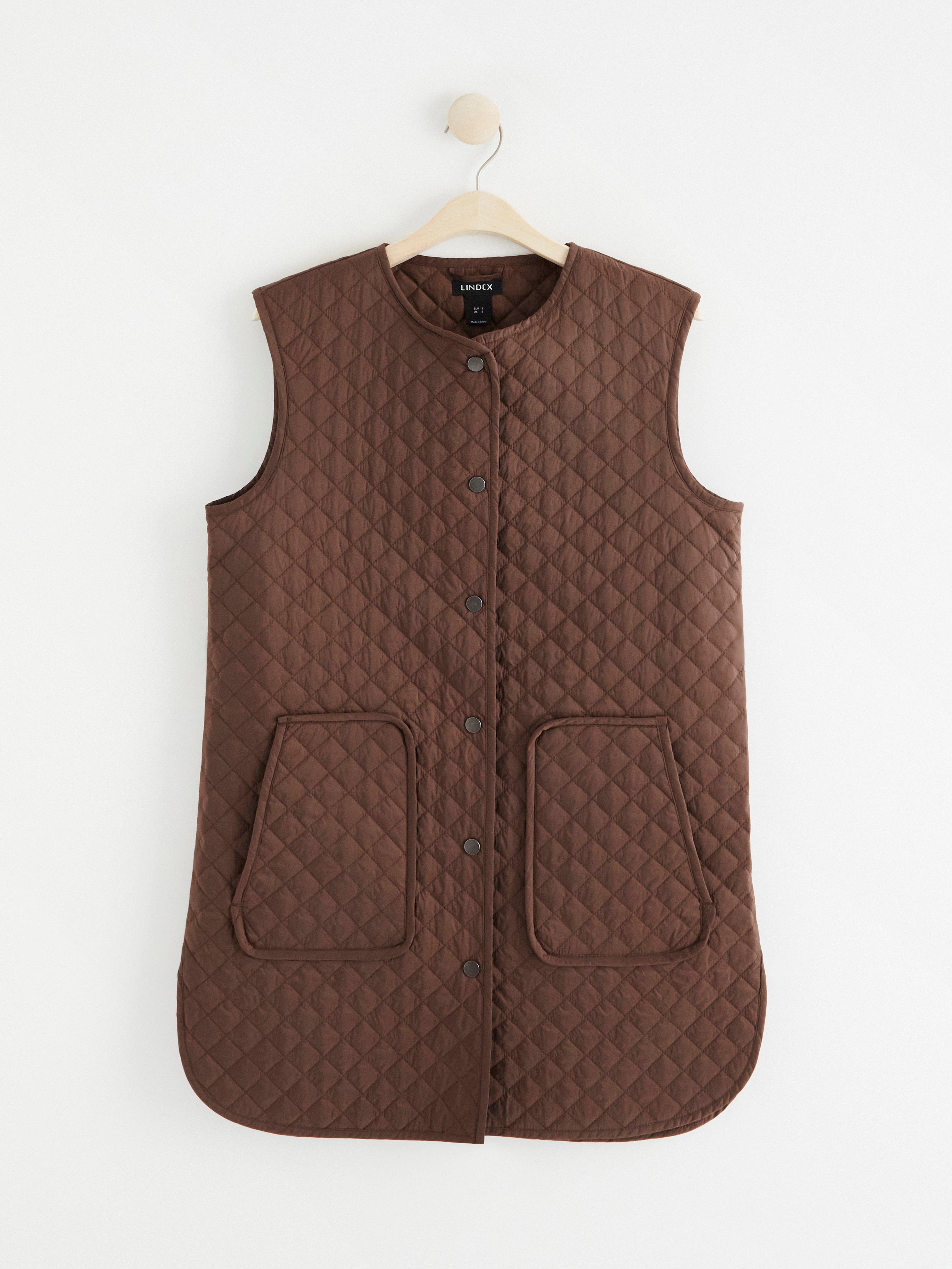 Vest - Womens Wear - Brown