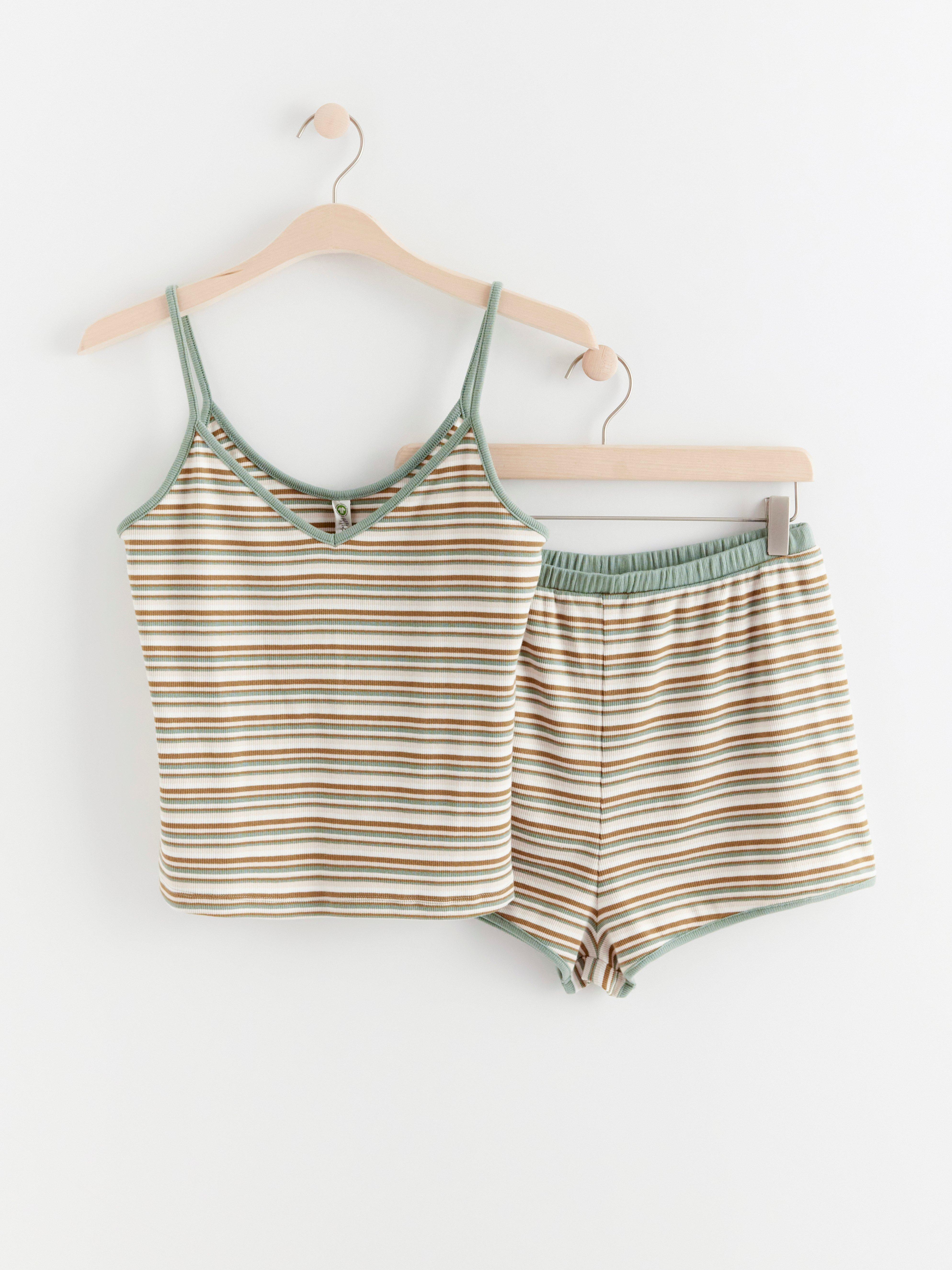 Pyjama Set - Lingerie - Green