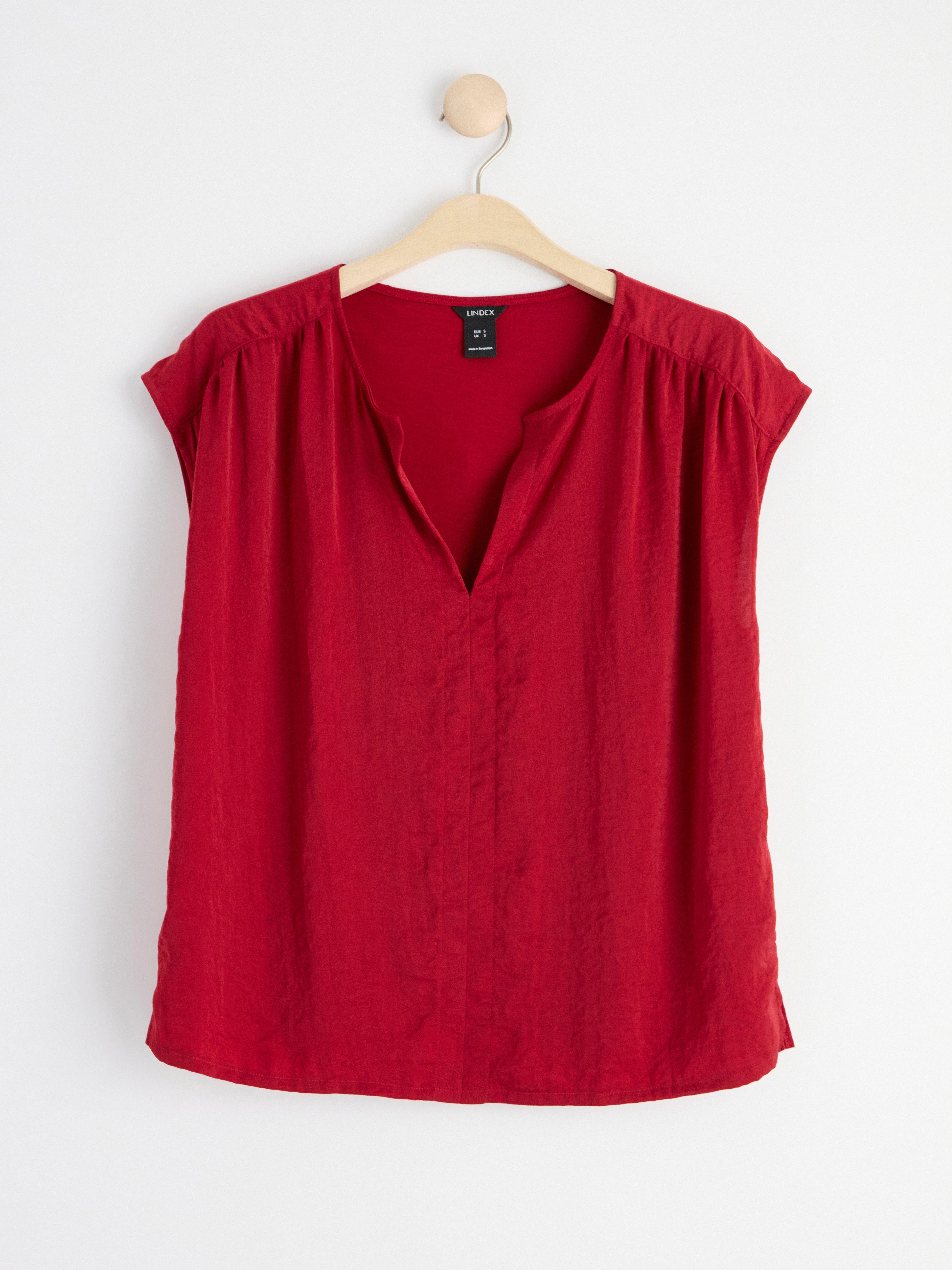 Top - Womens Wear - Red