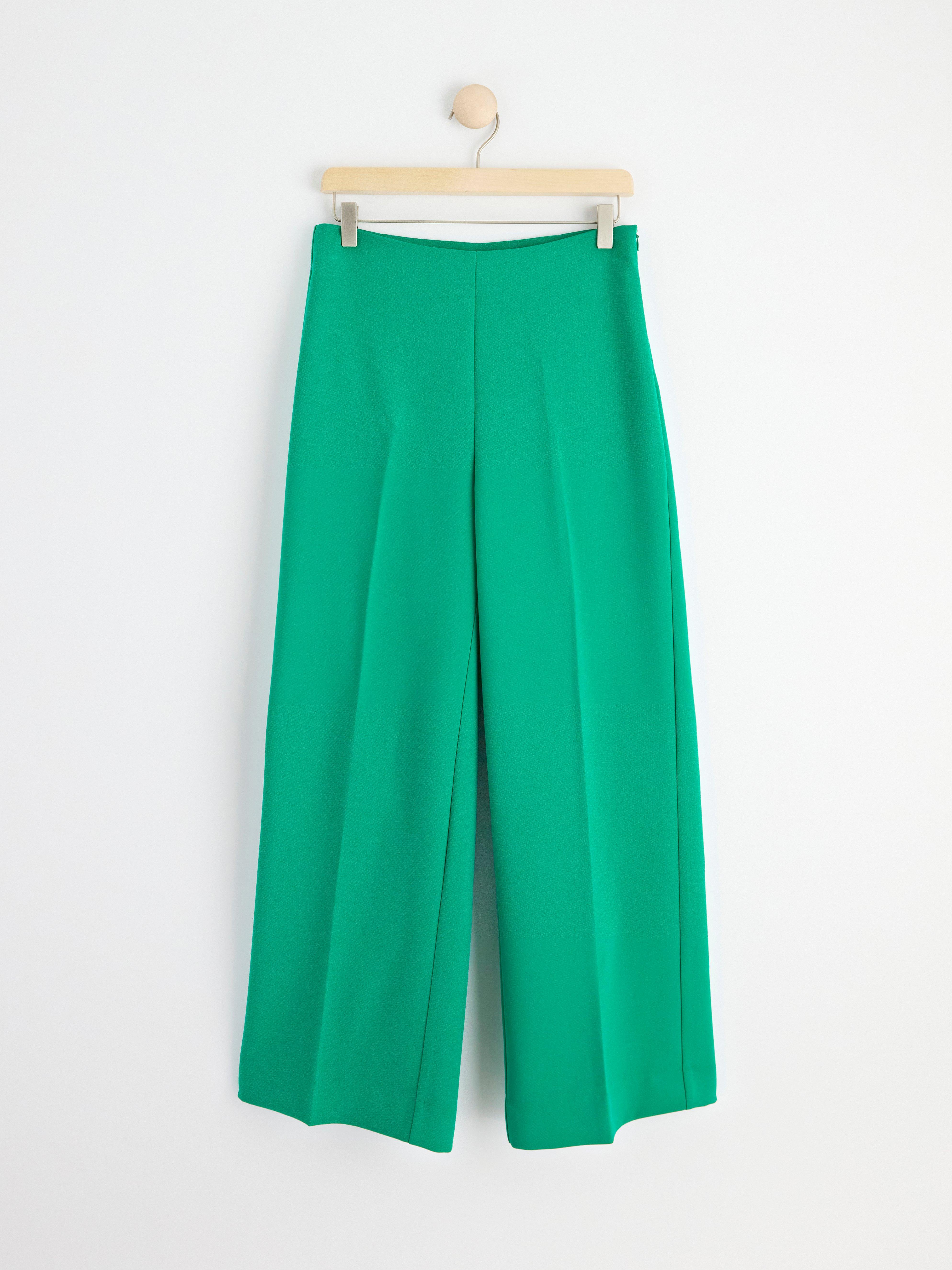 Kalhoty - Ženy - Zelená