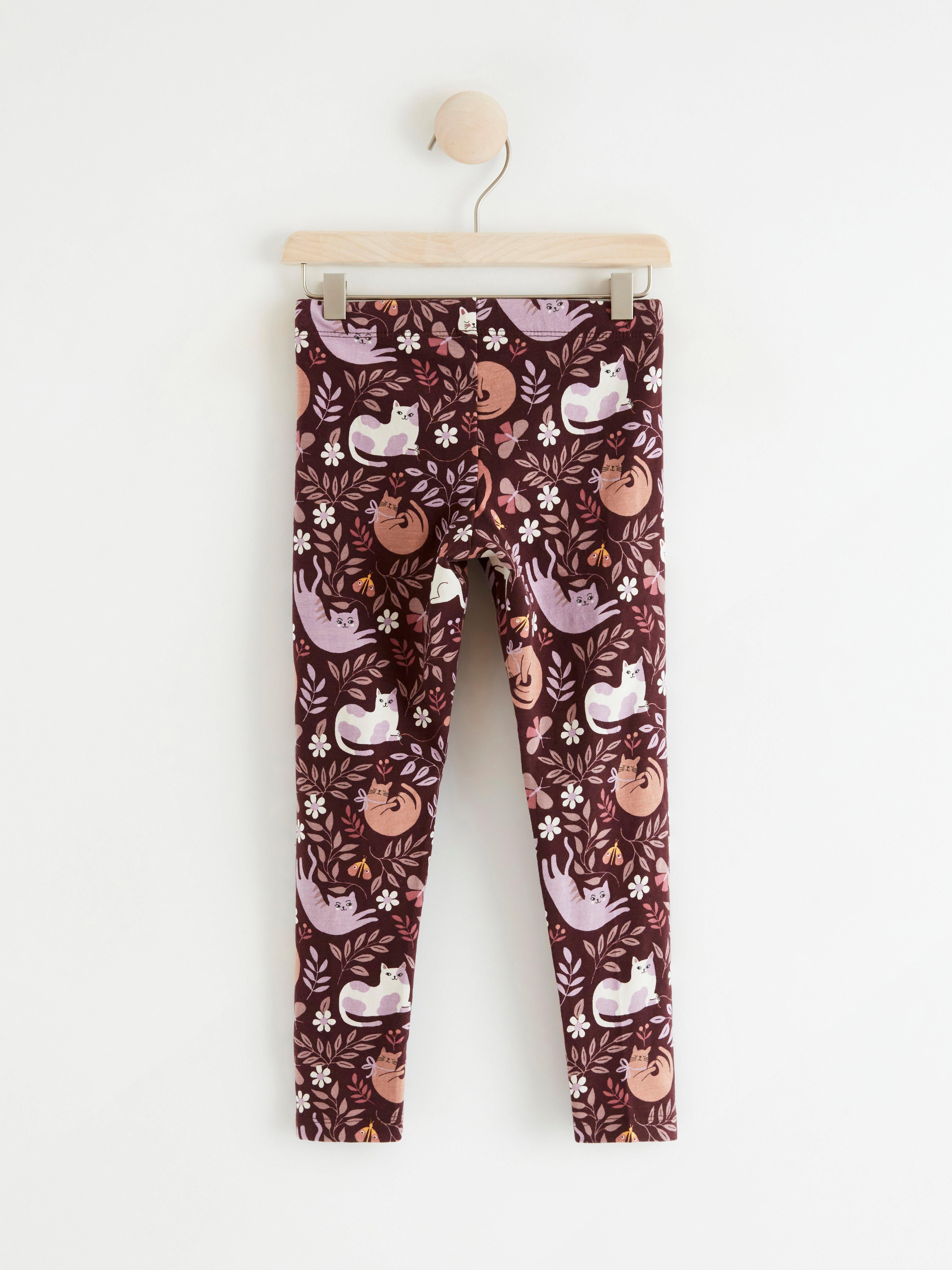 Leggings - Barn - Lila