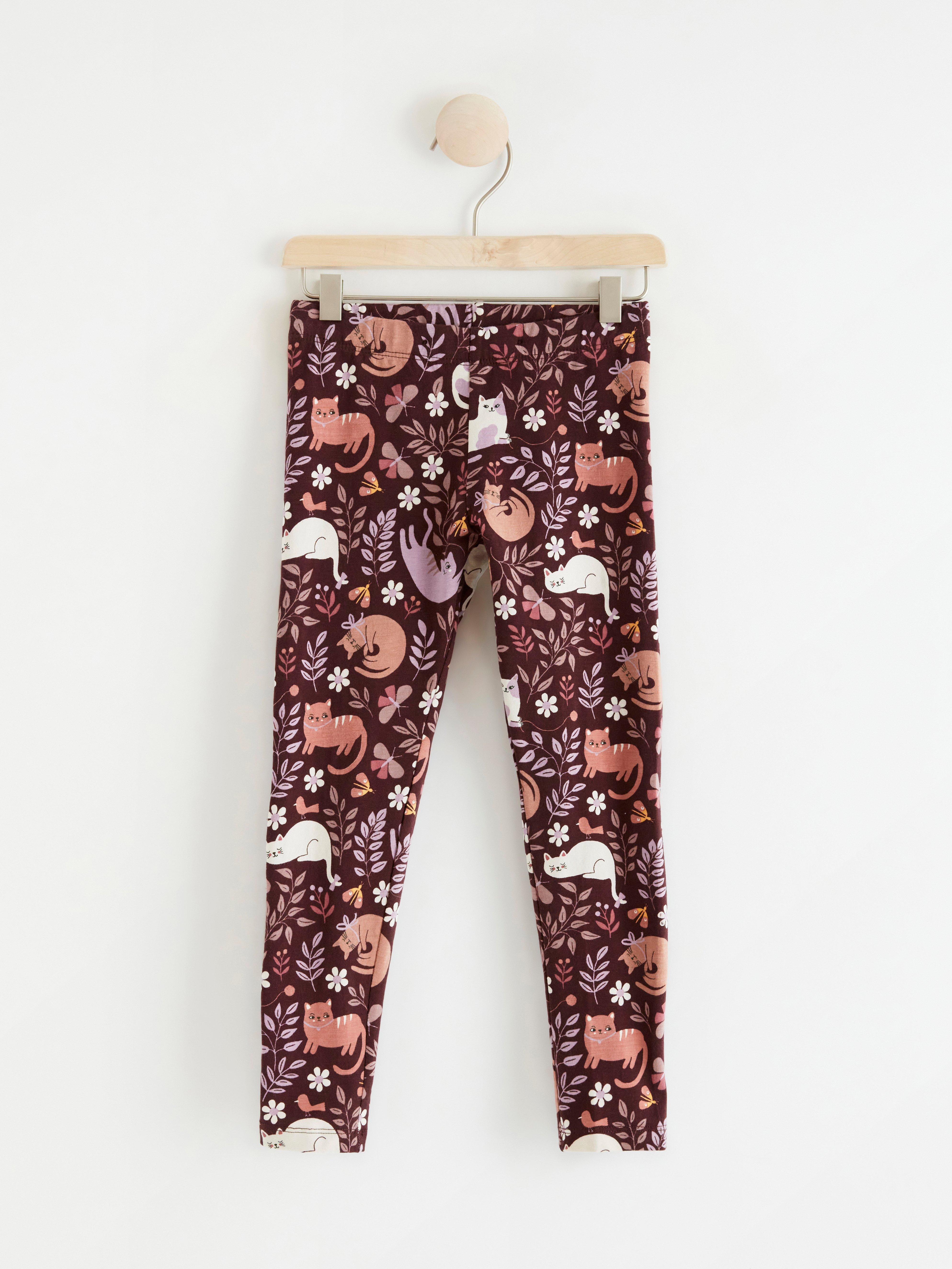 Leggings - Barn - Lila