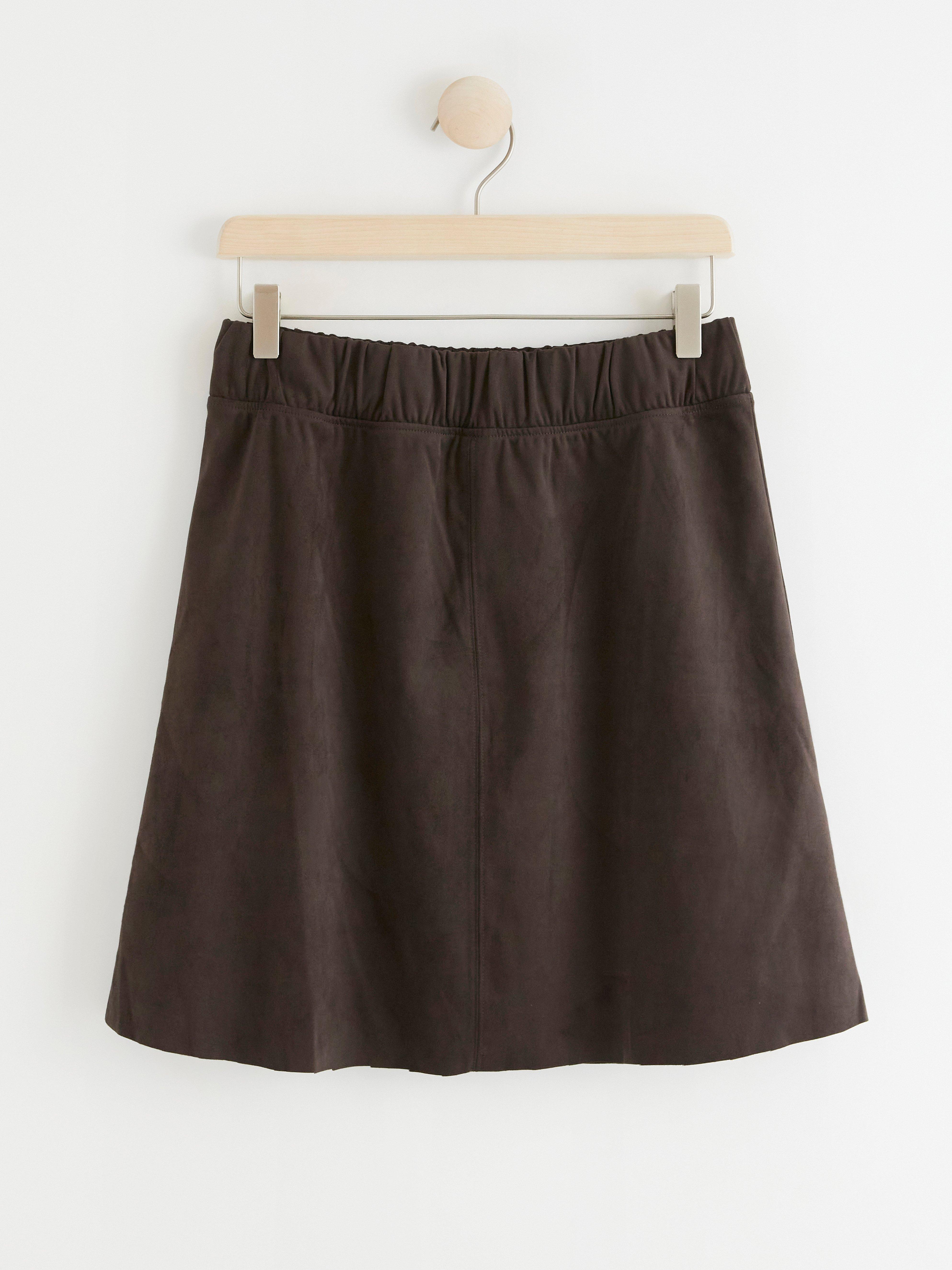 Kjol - Dam - Brun