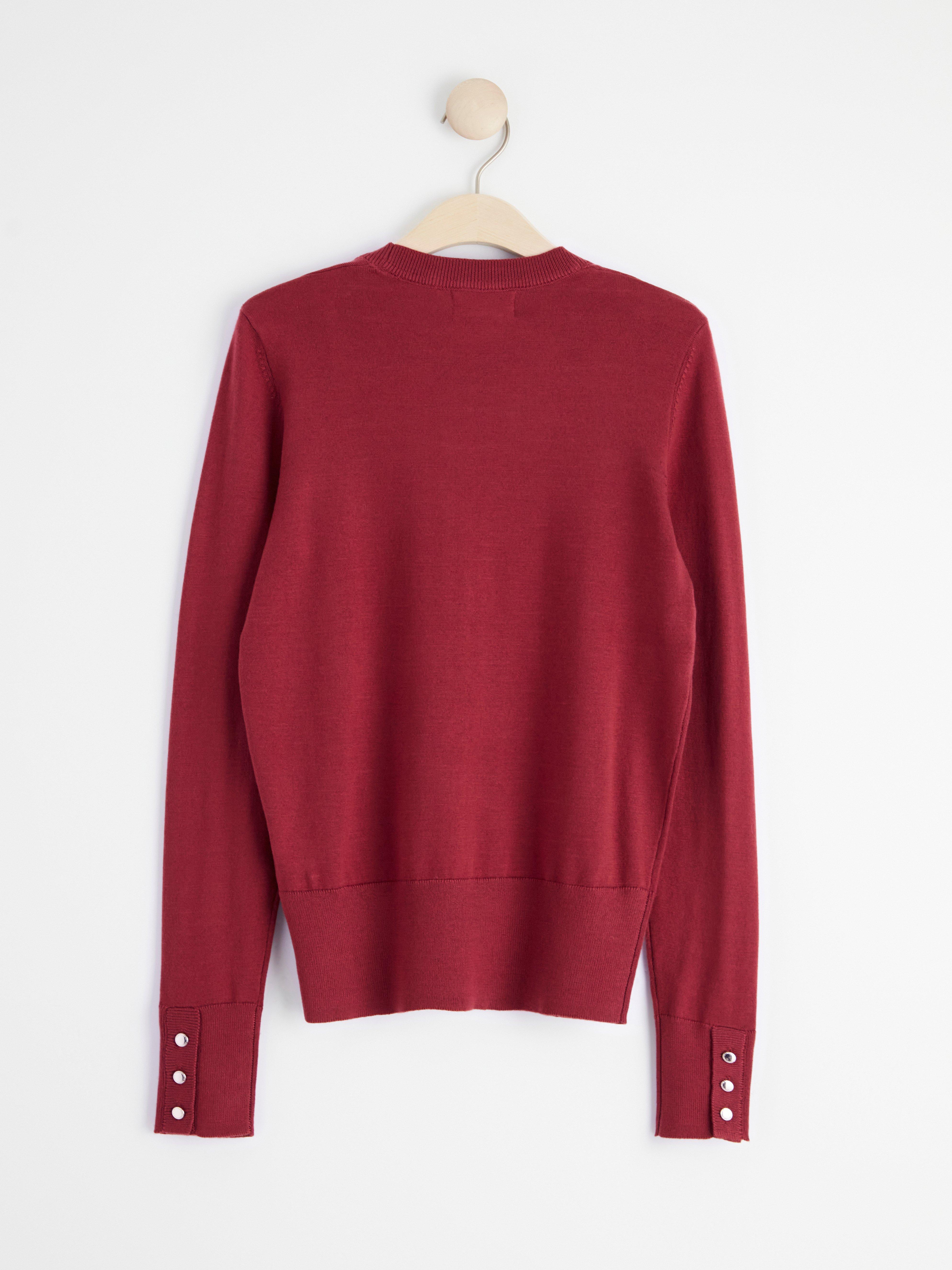 Sweater - Womens Wear - Red