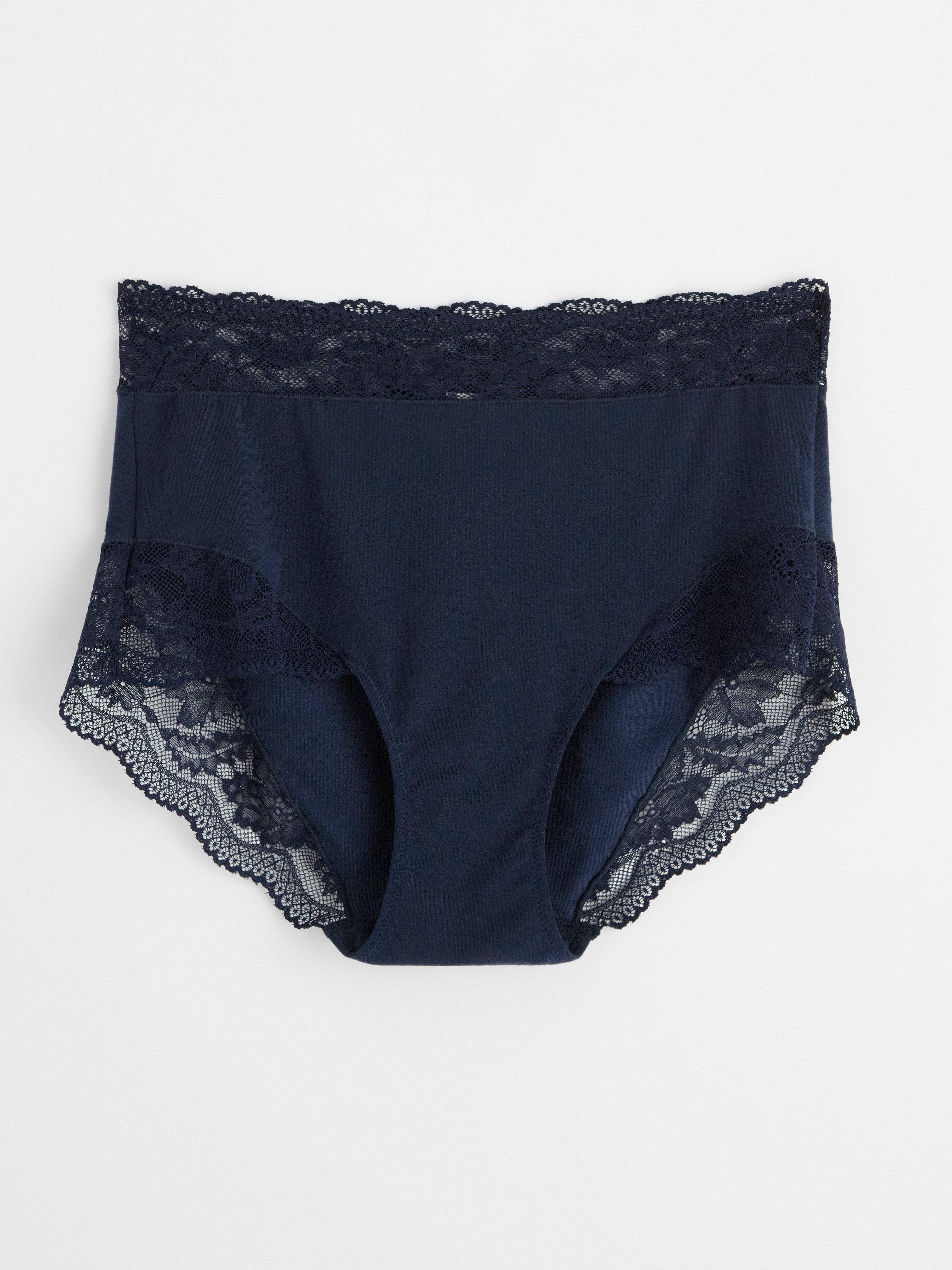 Brief High - Lingerie - Blue