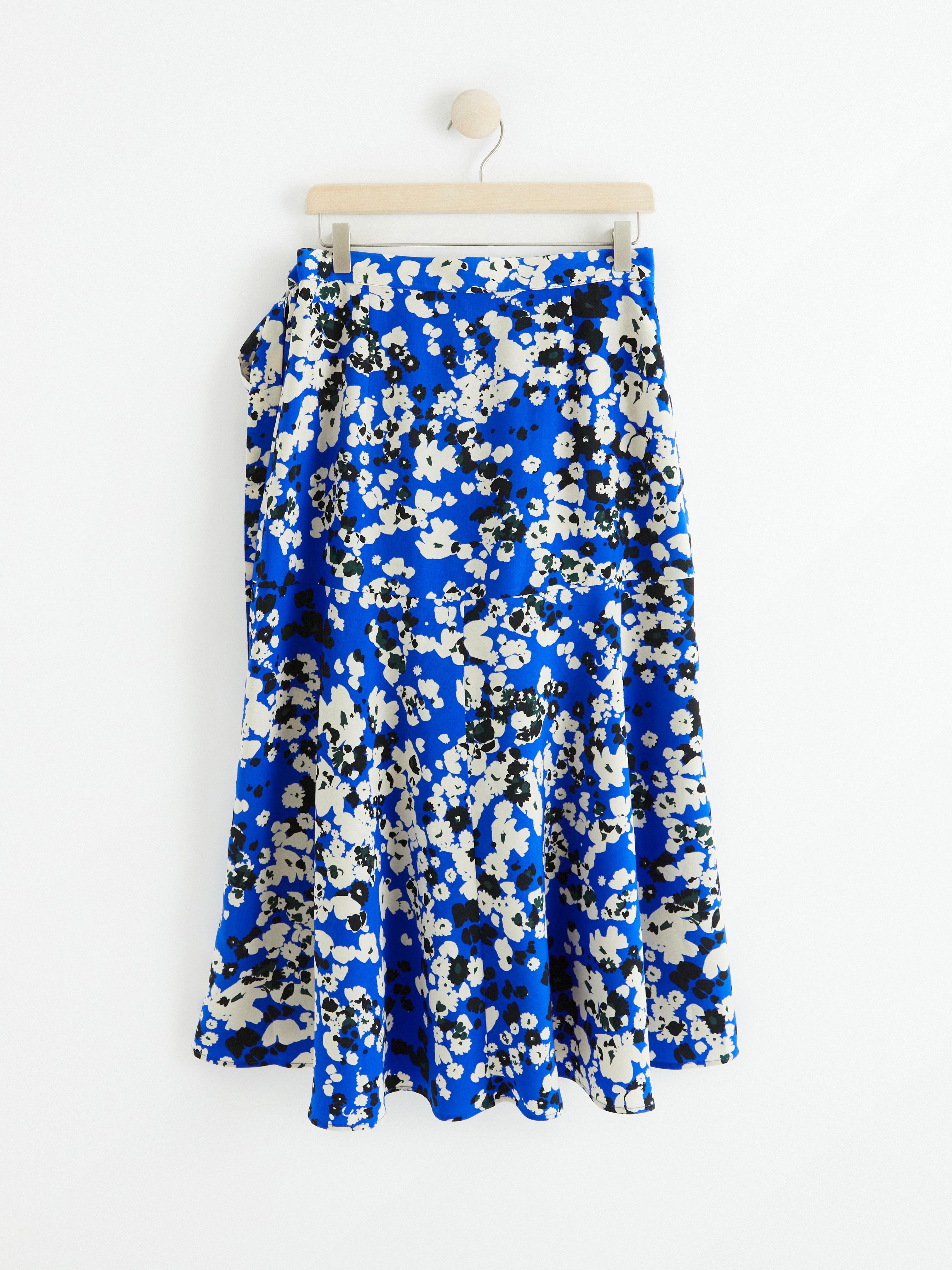 Wrap Skirt - Womens Wear - Blue