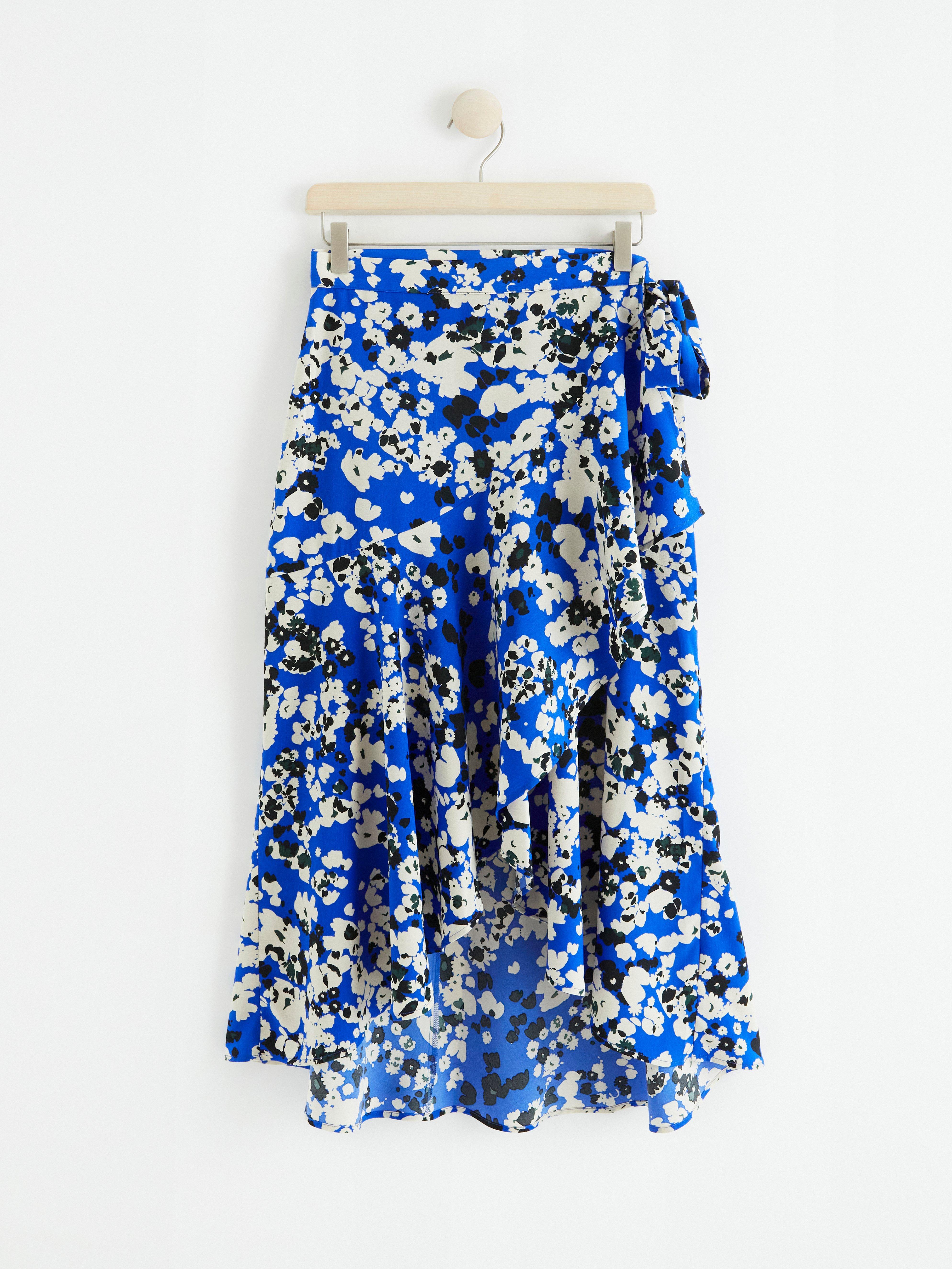 Wrap Skirt - Womens Wear - Blue