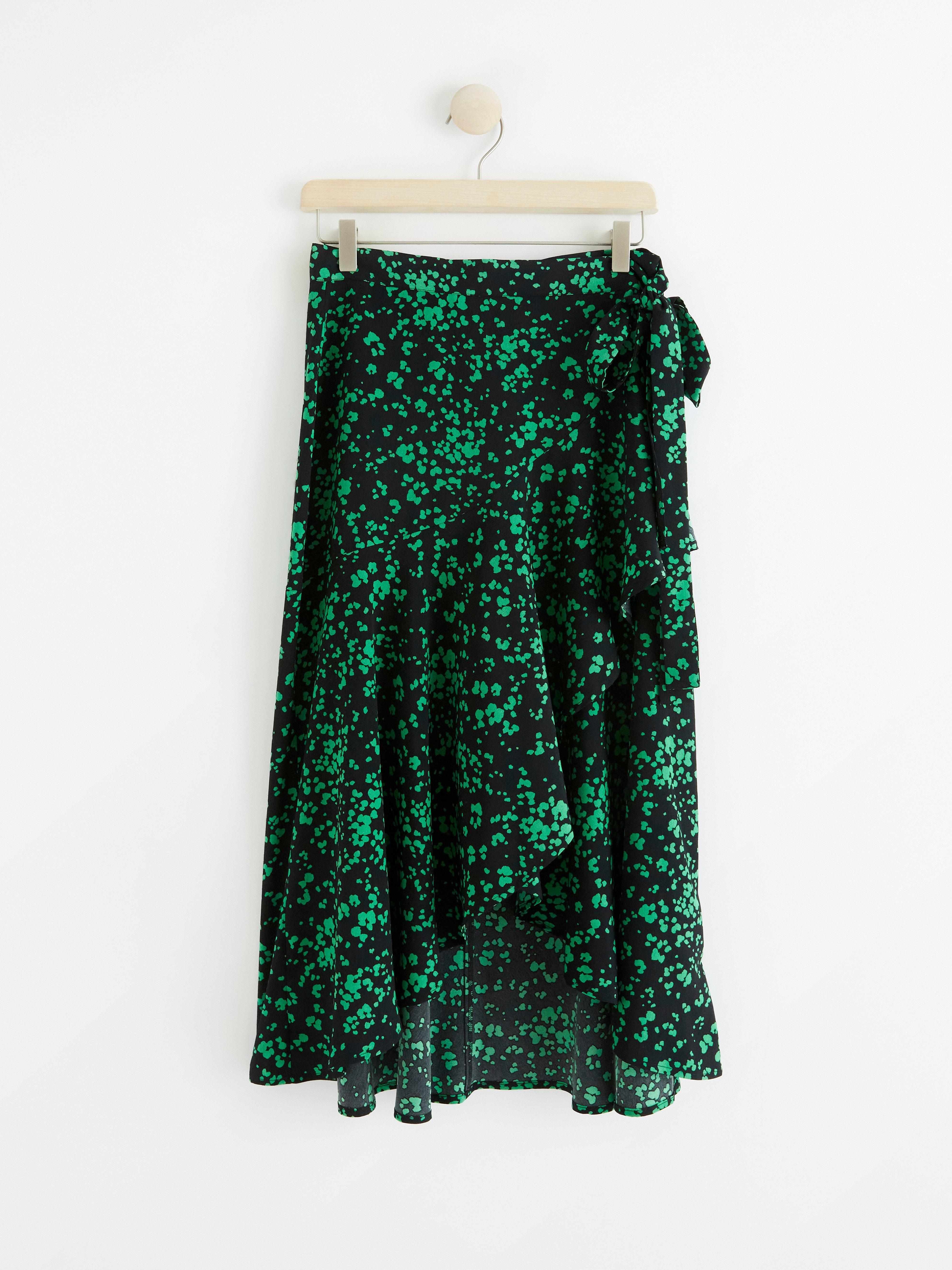 Wrap Skirt - Womens Wear - Green