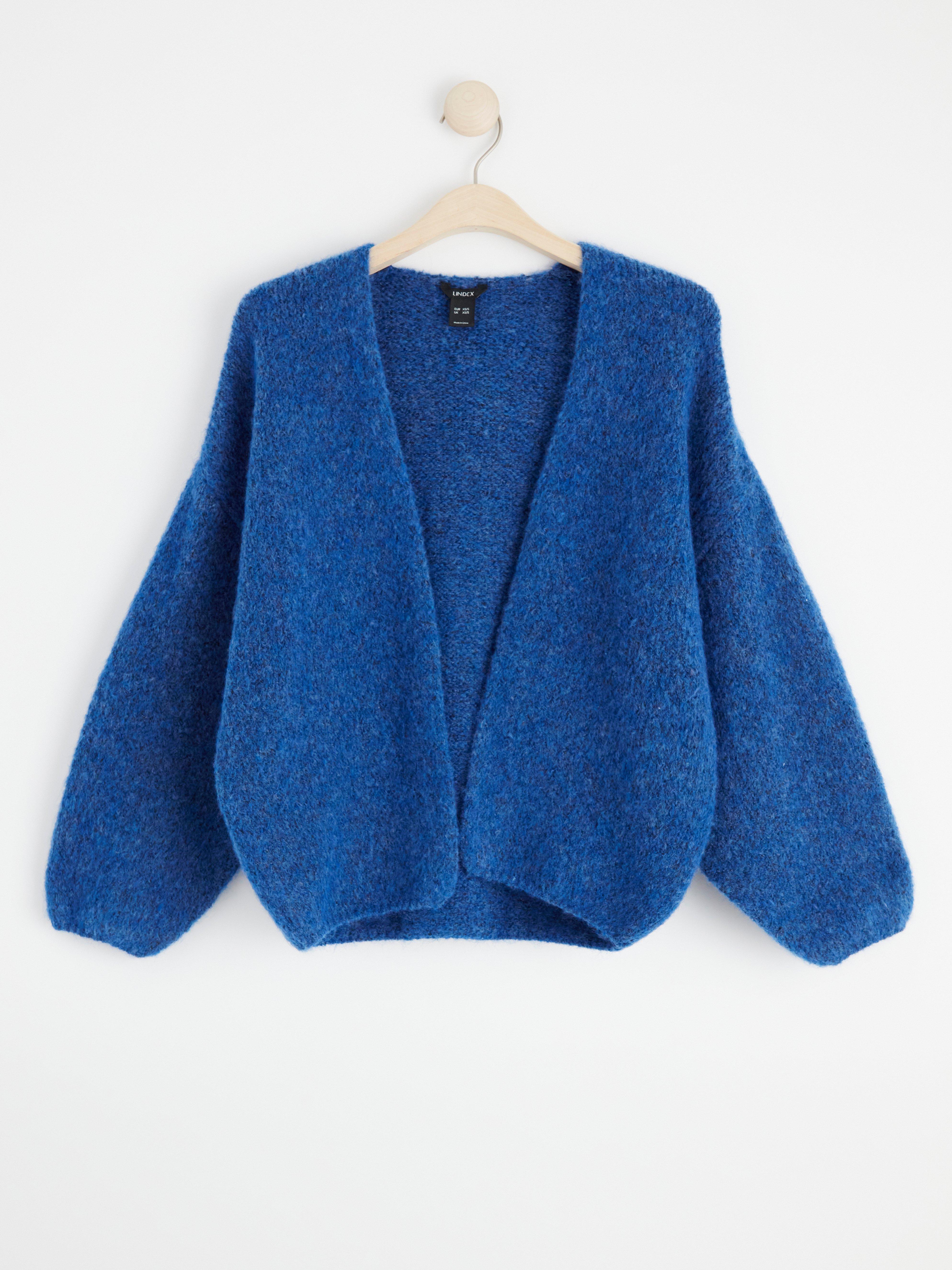 Cardigan - Dam - Blå