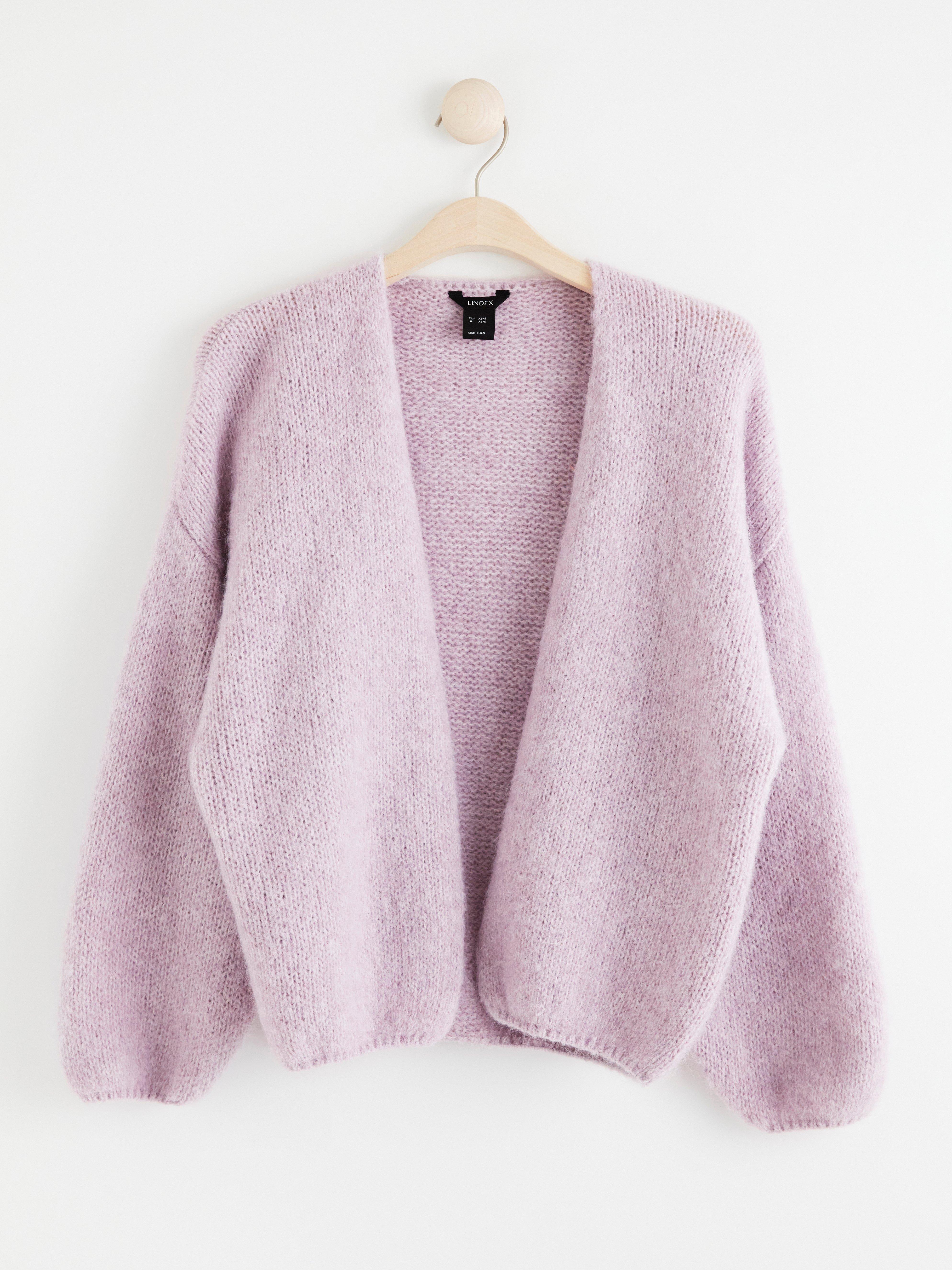 Cardigan - Womens Wear - Lilac