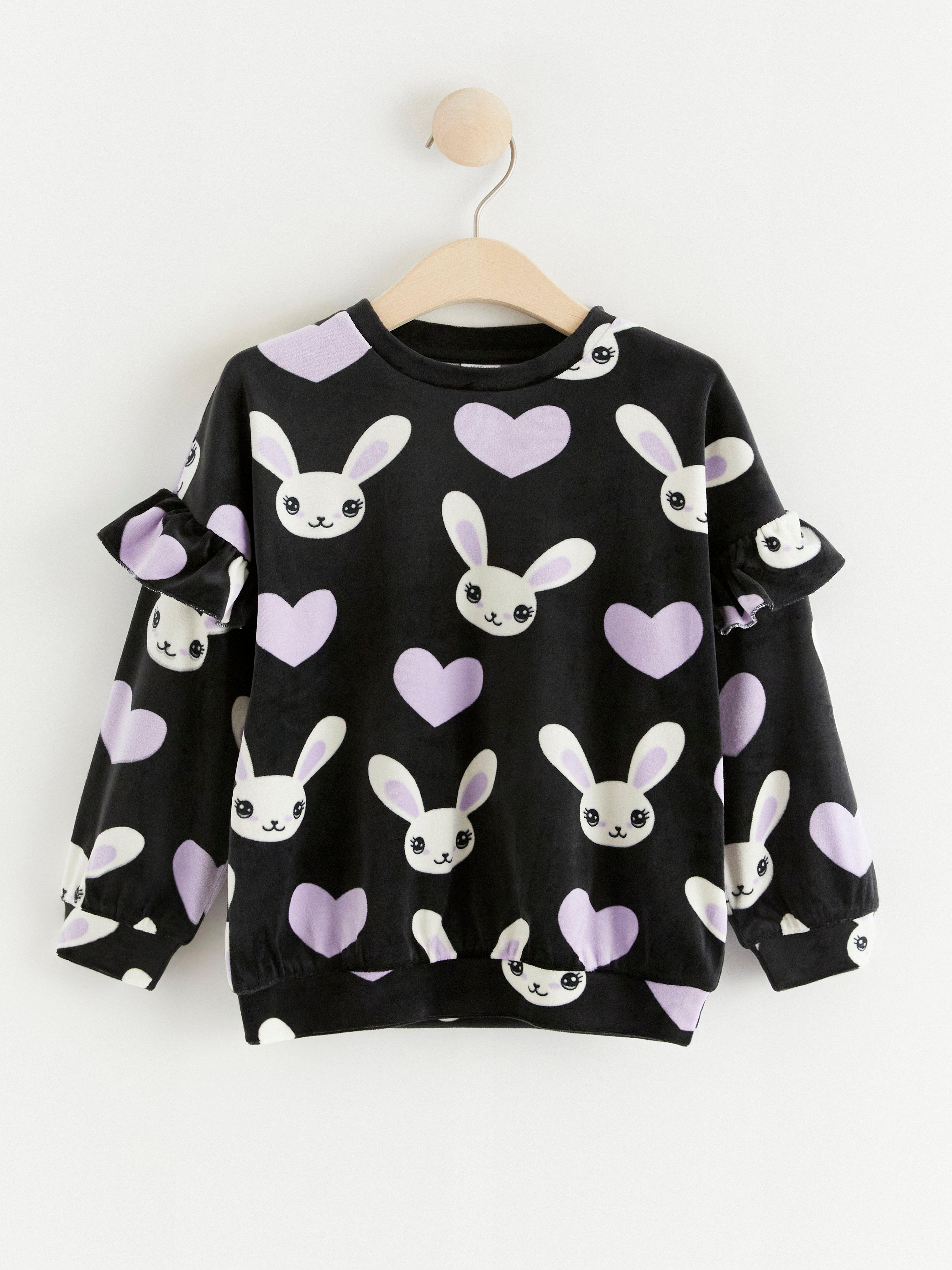 Sweatshirt - Barn - Svart