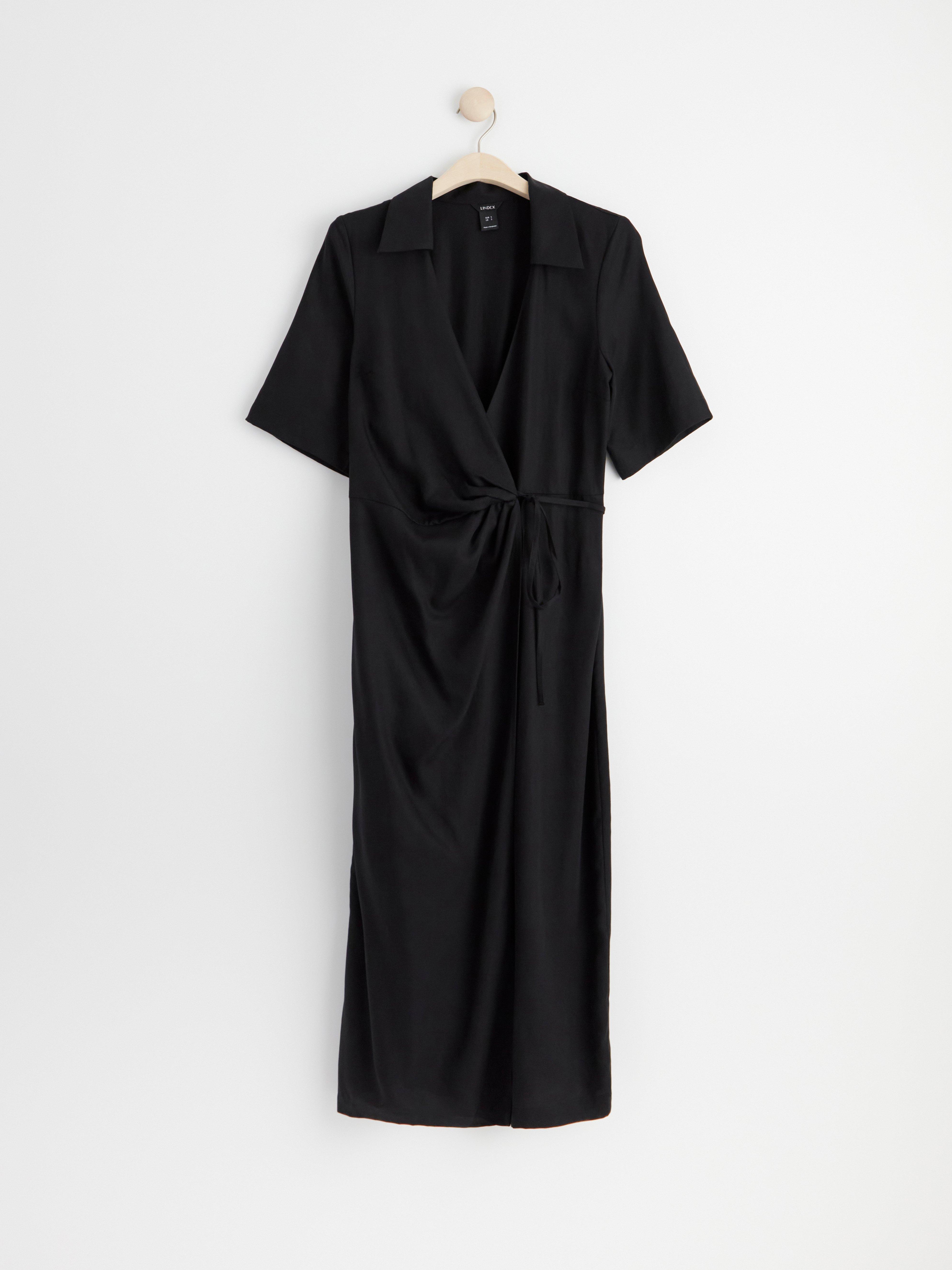 Wrap Dress - Womens Wear - Black