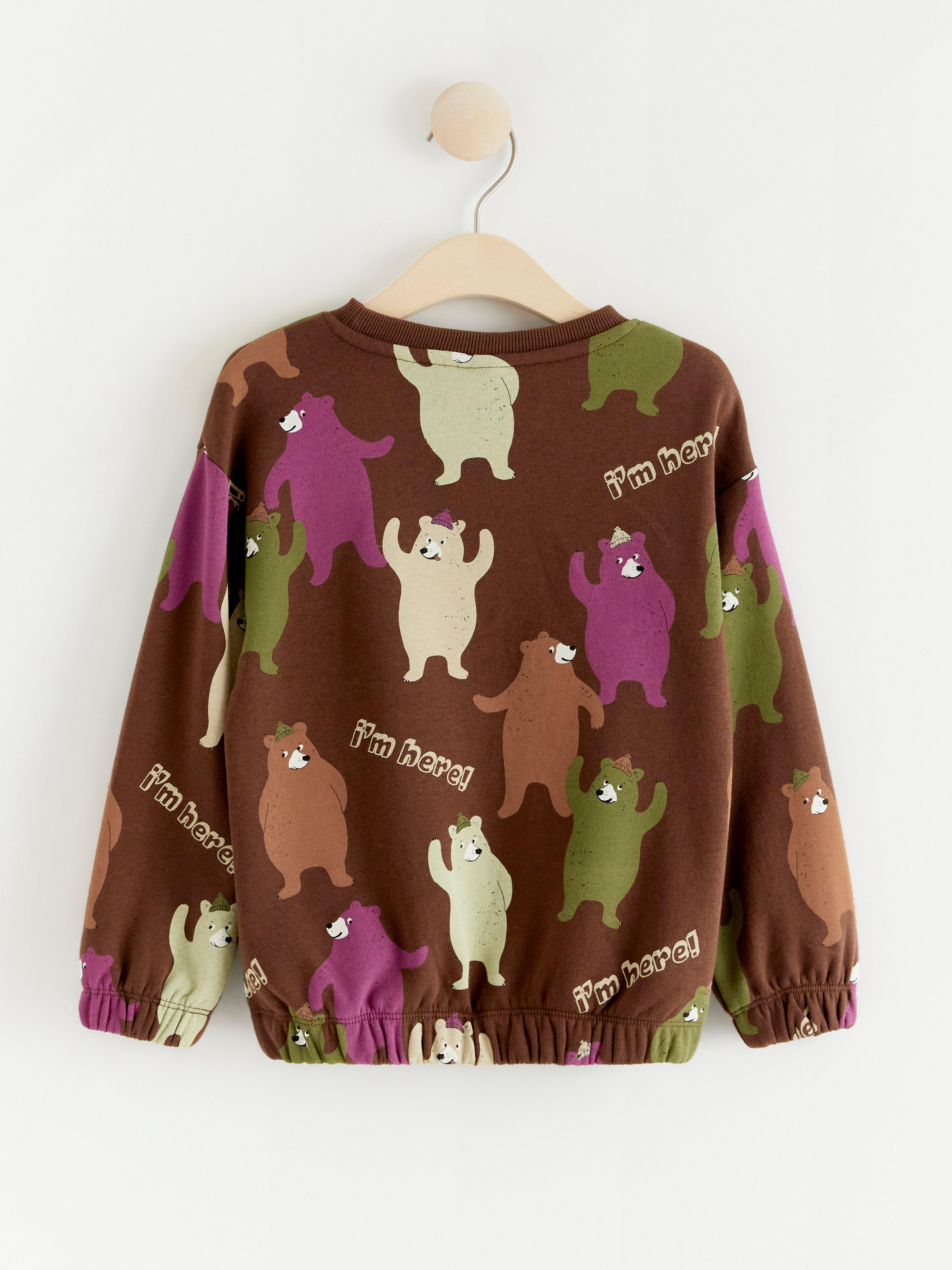 Sweatshirt - Kids Wear - Brown