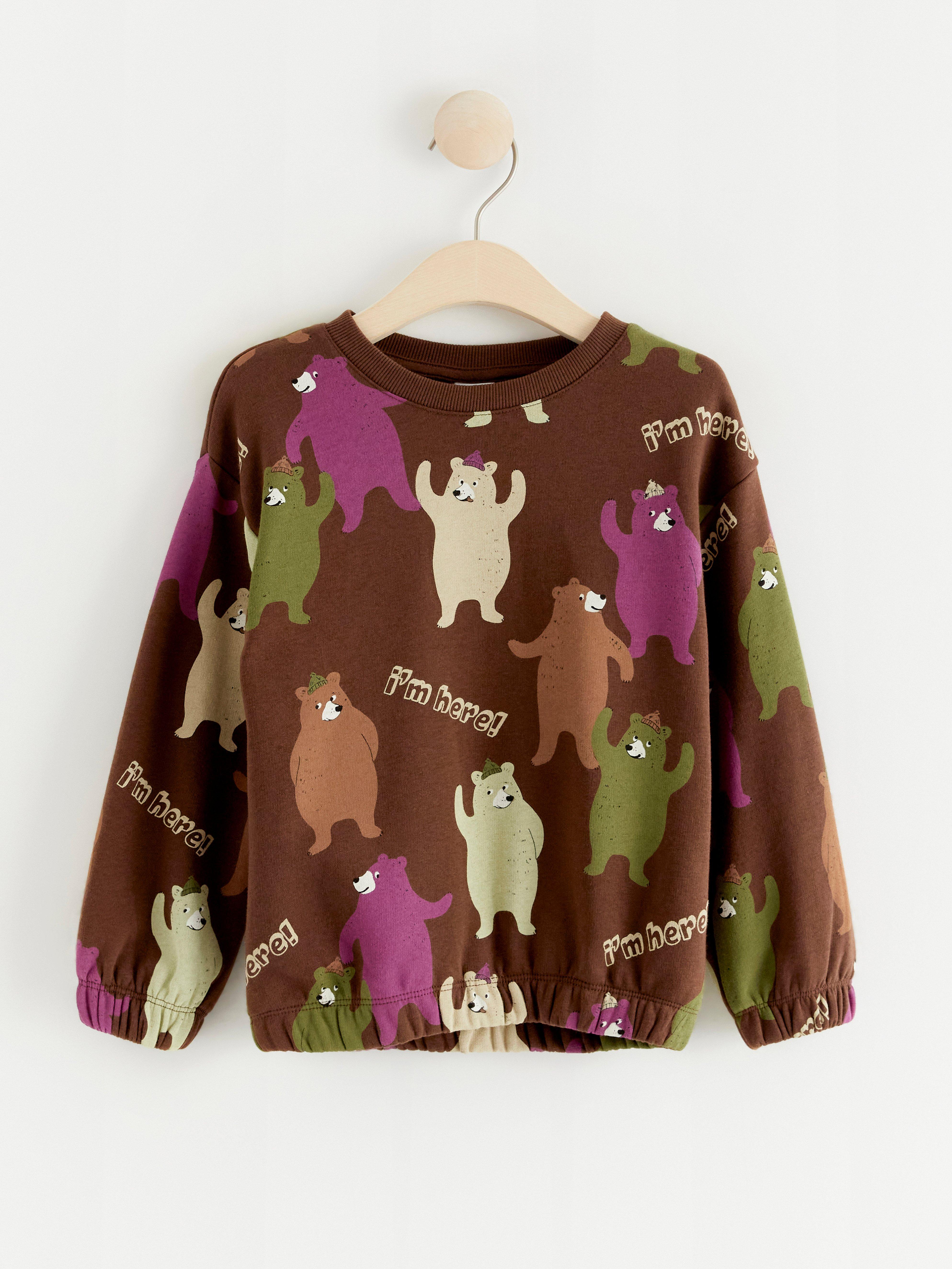 Sweatshirt - Kids Wear - Brown