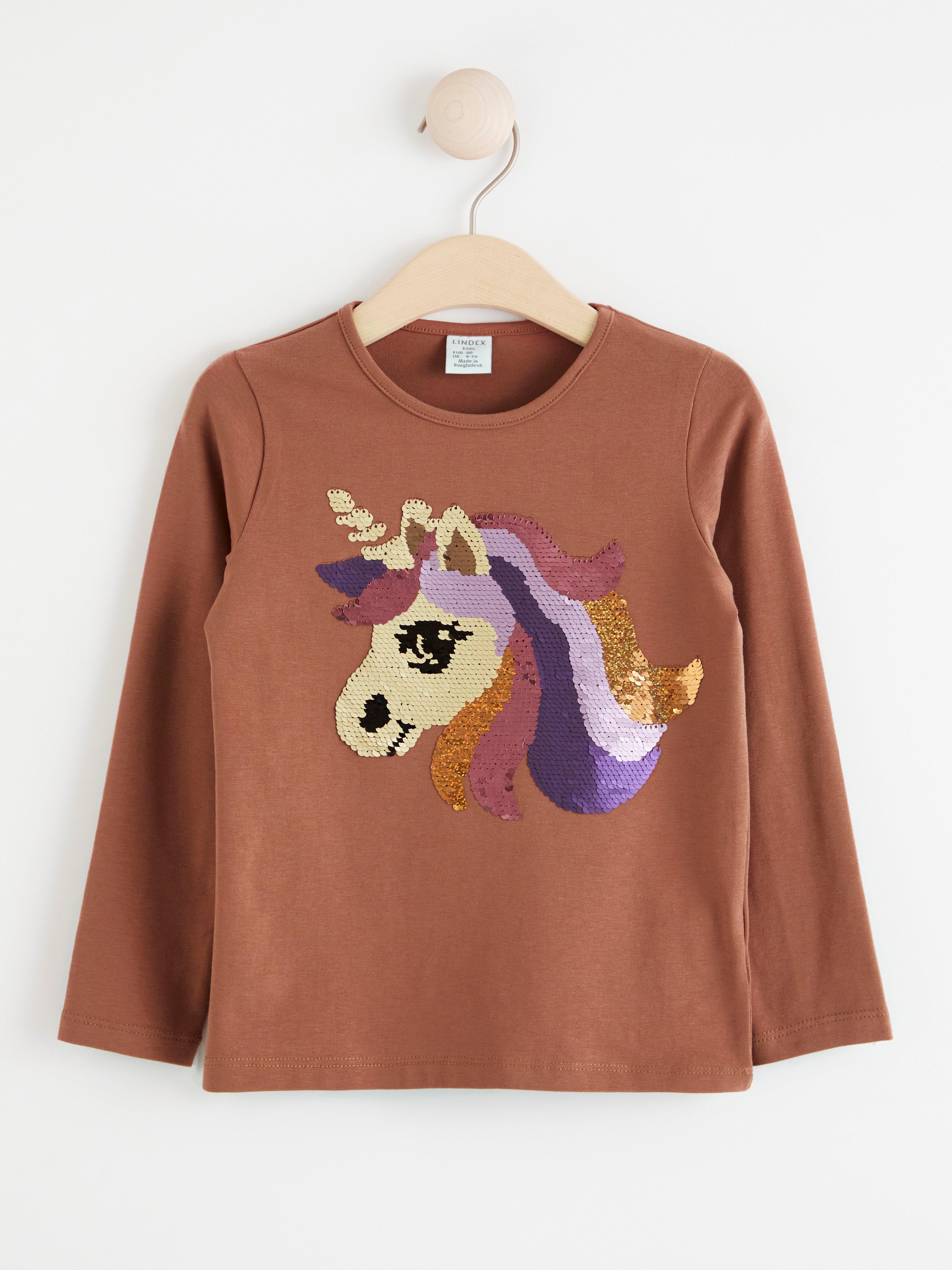 Top - Kids Wear - Brown