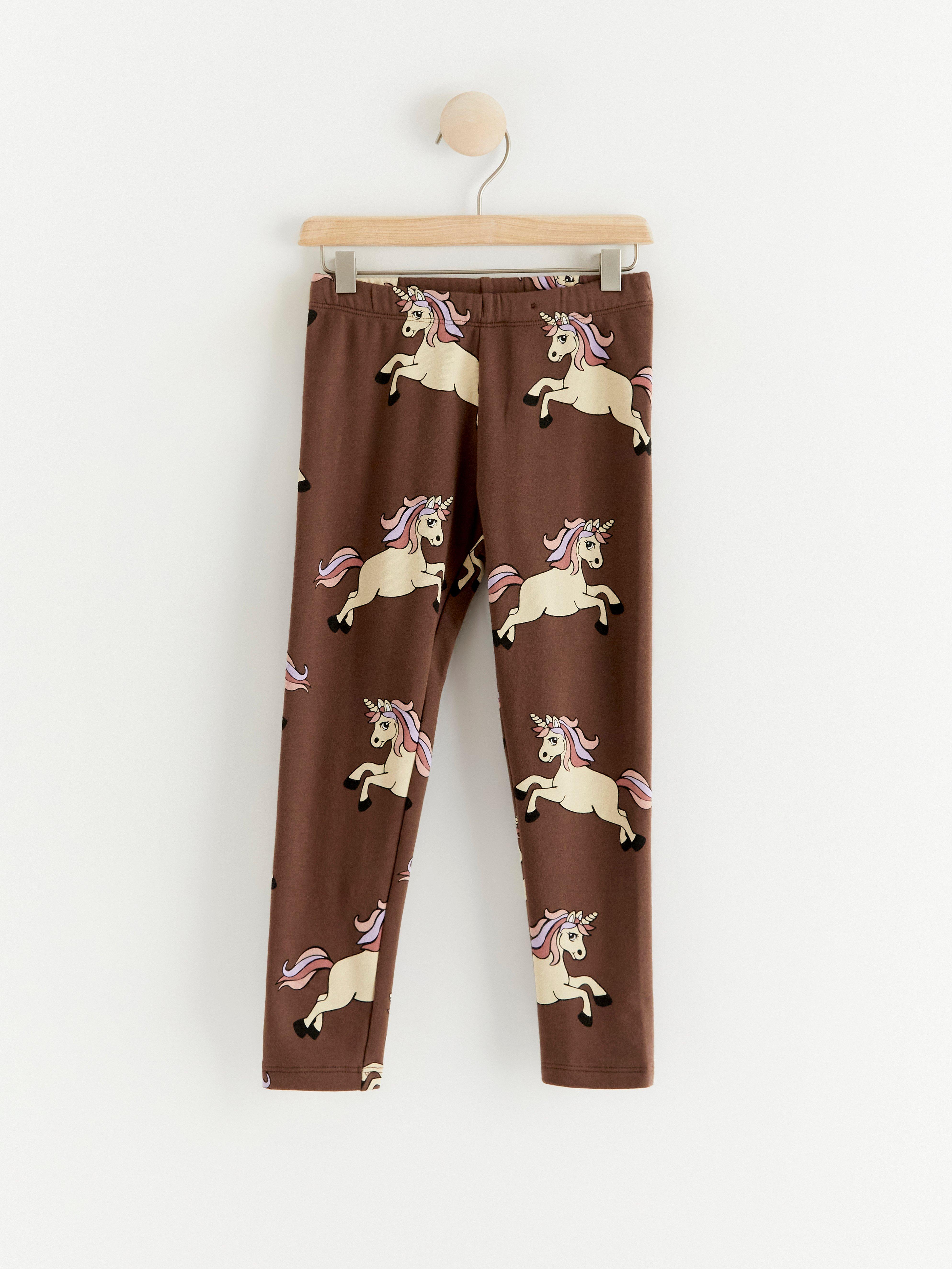 Leggingsit - Lapset - Ruskea