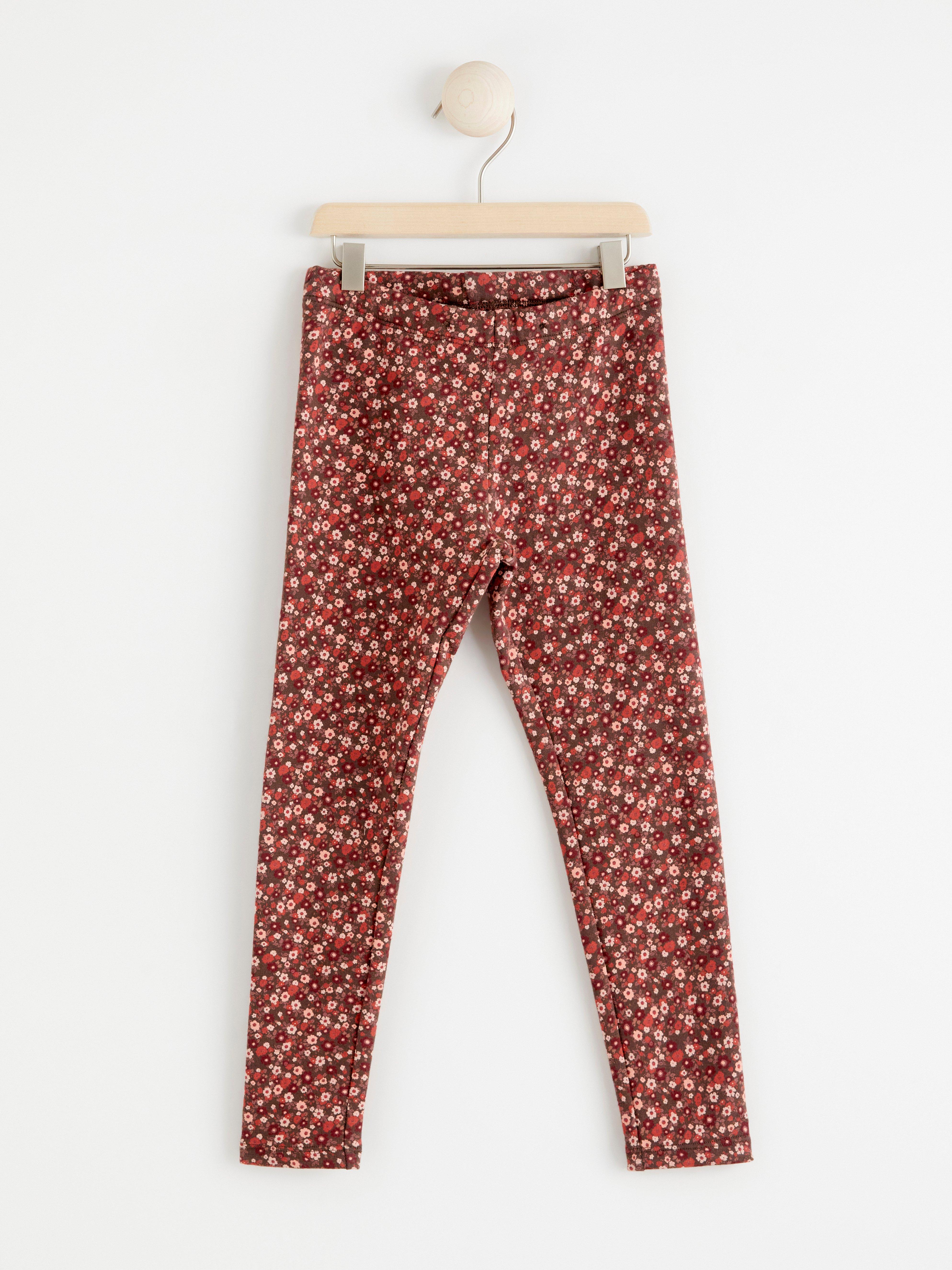 Leggings - Barn - Brun