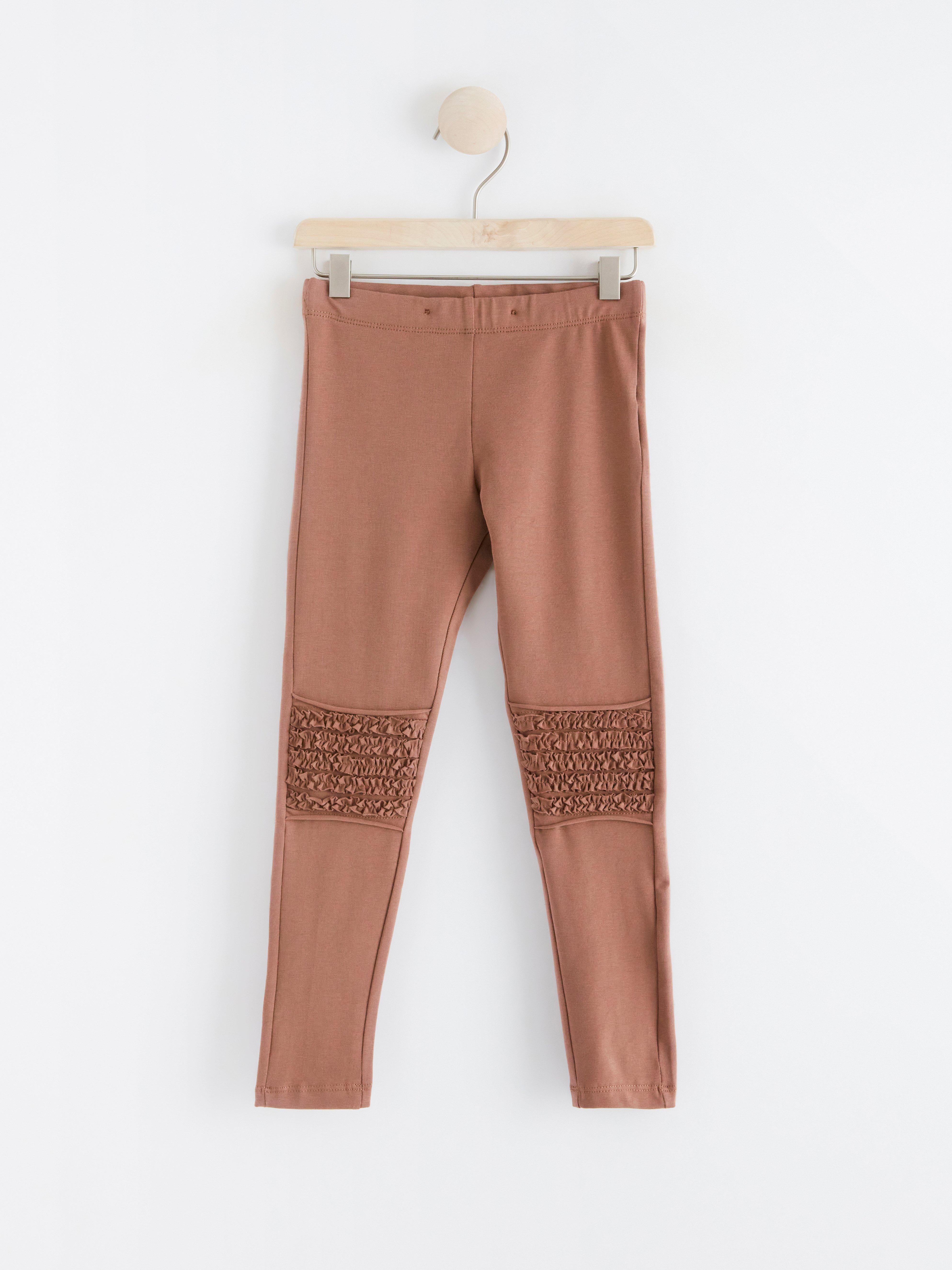 Leggings - Barn - Brun