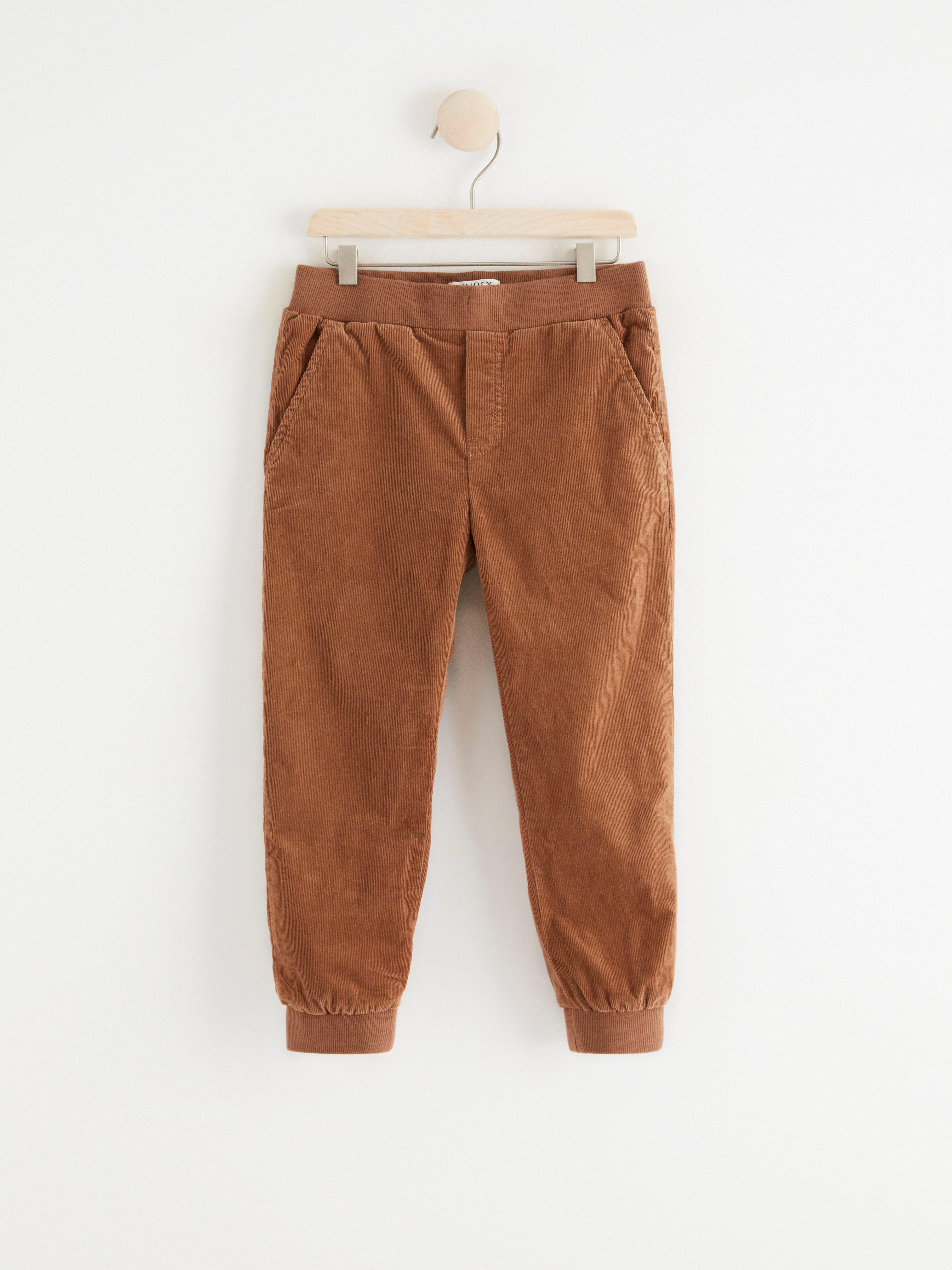 Trousers - Kids Wear - Brown