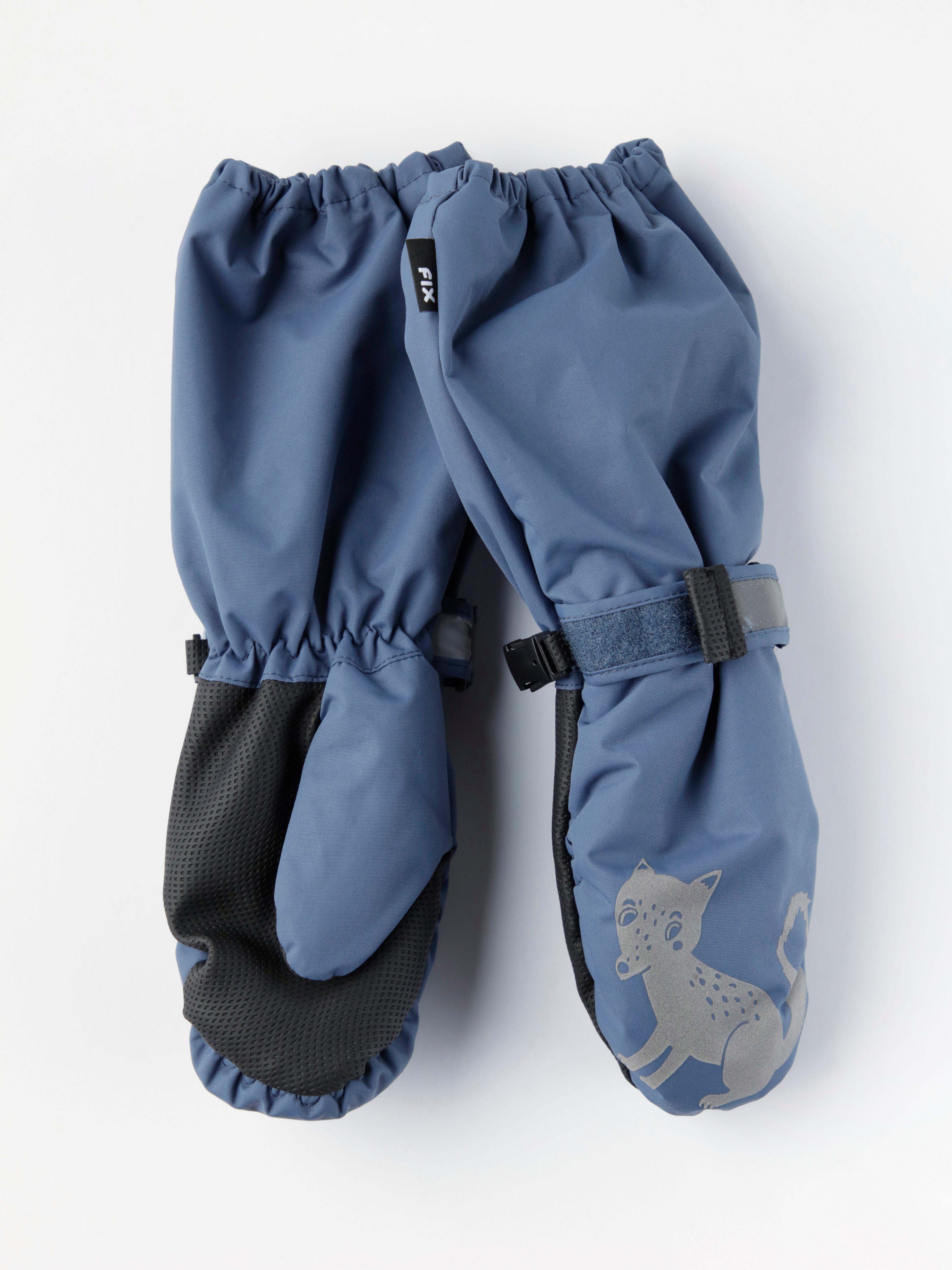 Ski Mittens - Kids Wear - Blue