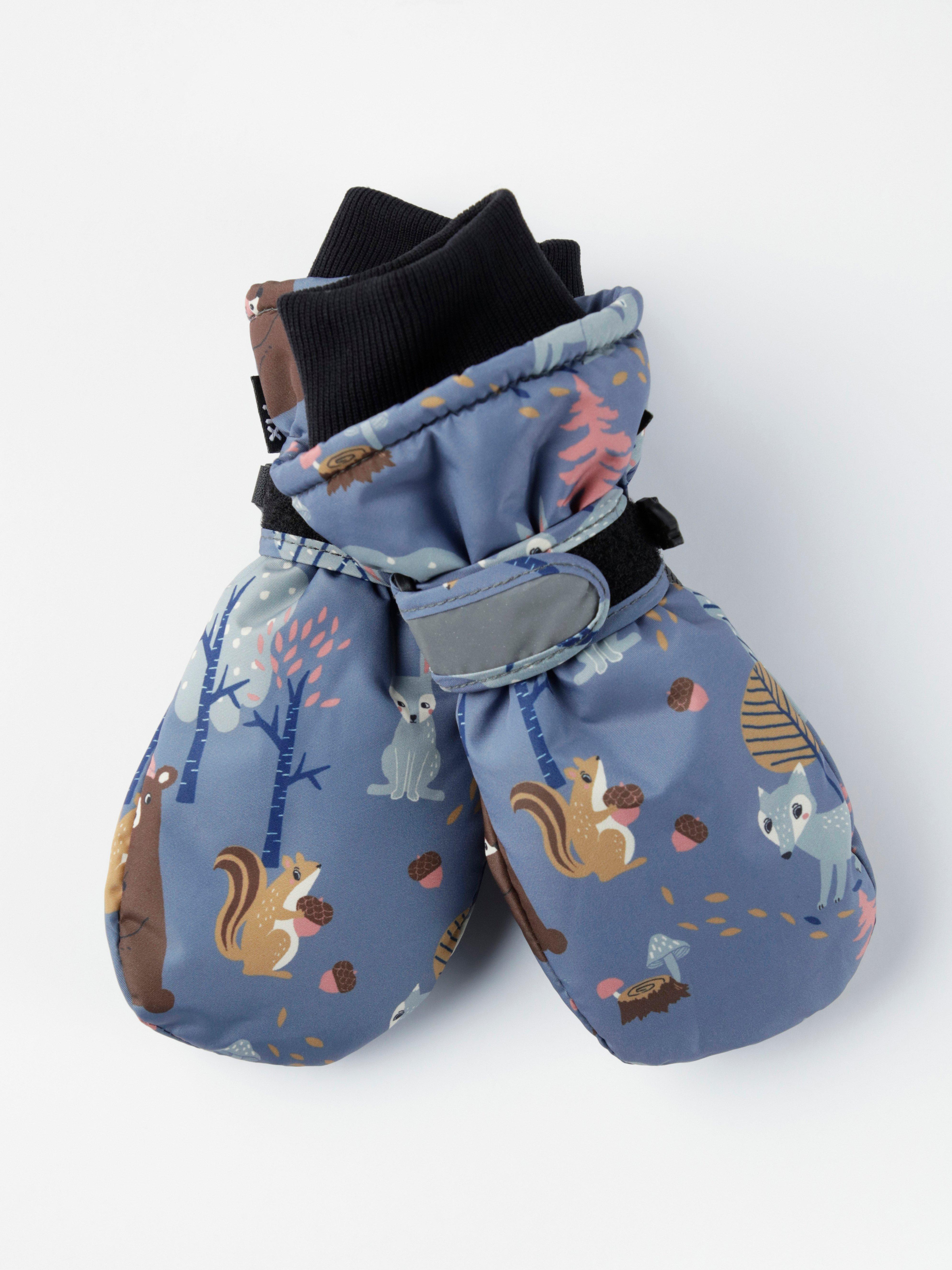 Rukavice - Děti - Modrá