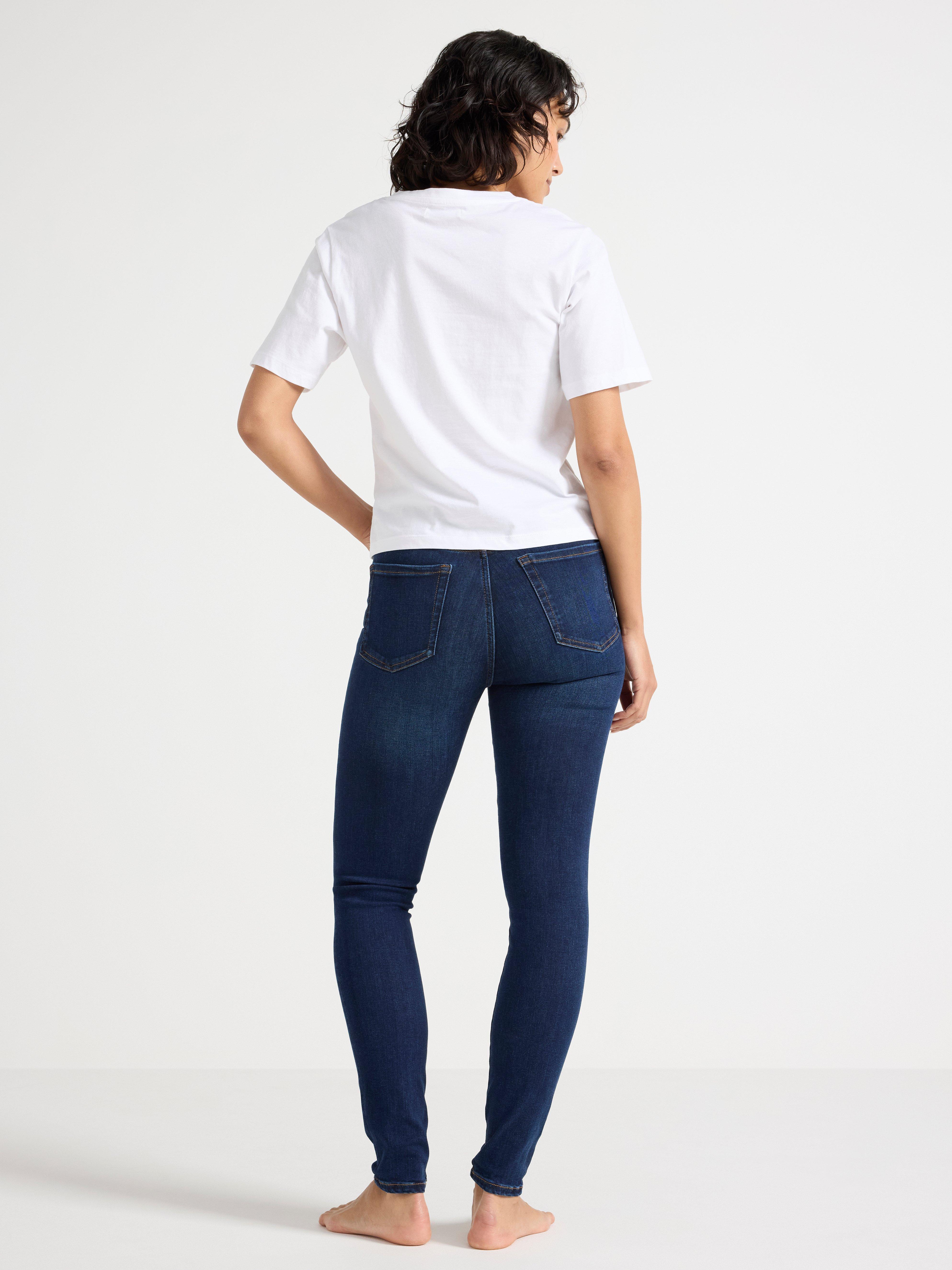 High waisted store super stretch jeans