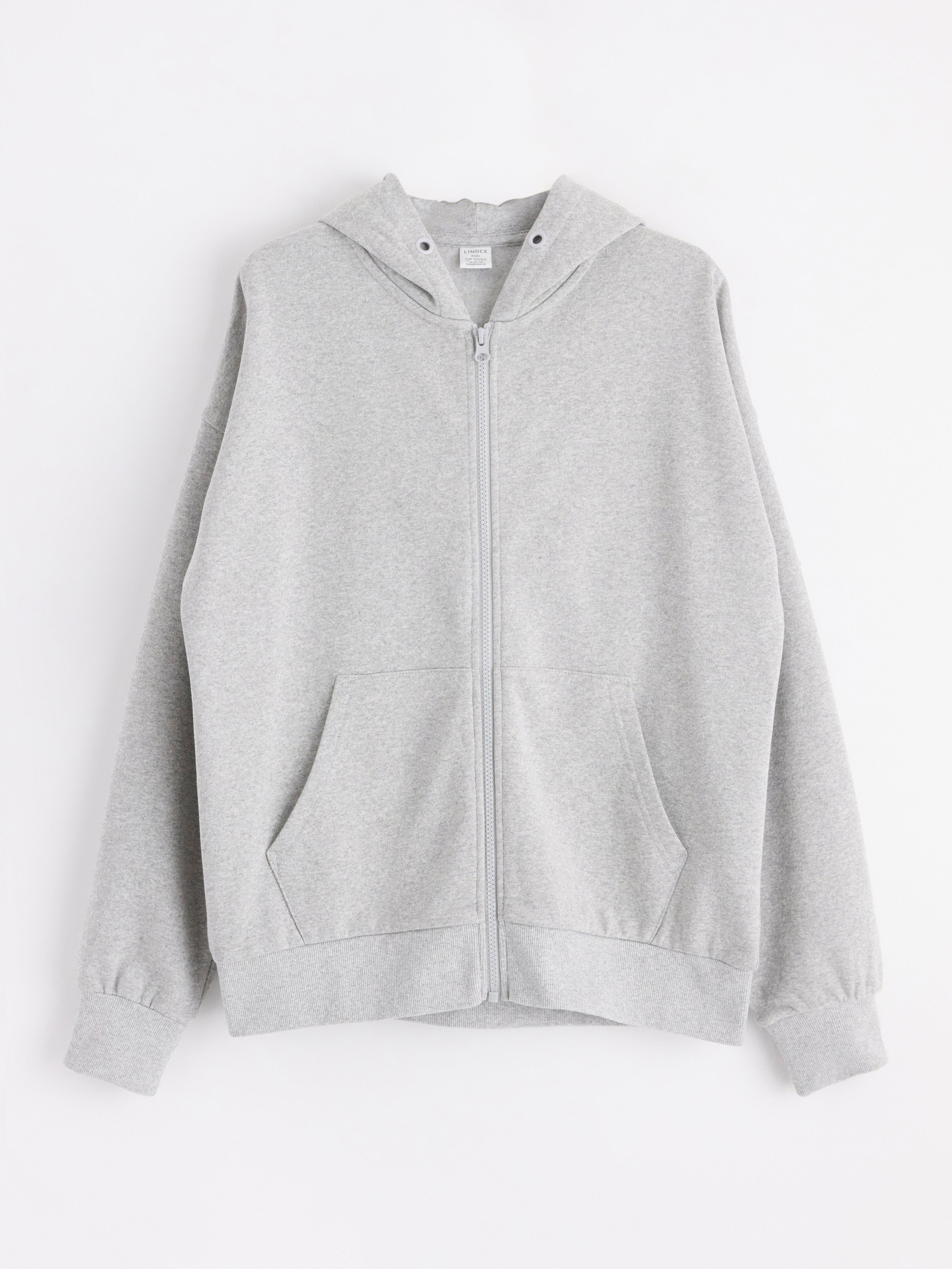 Hooded Sweatshirt - Kids Wear - Grey