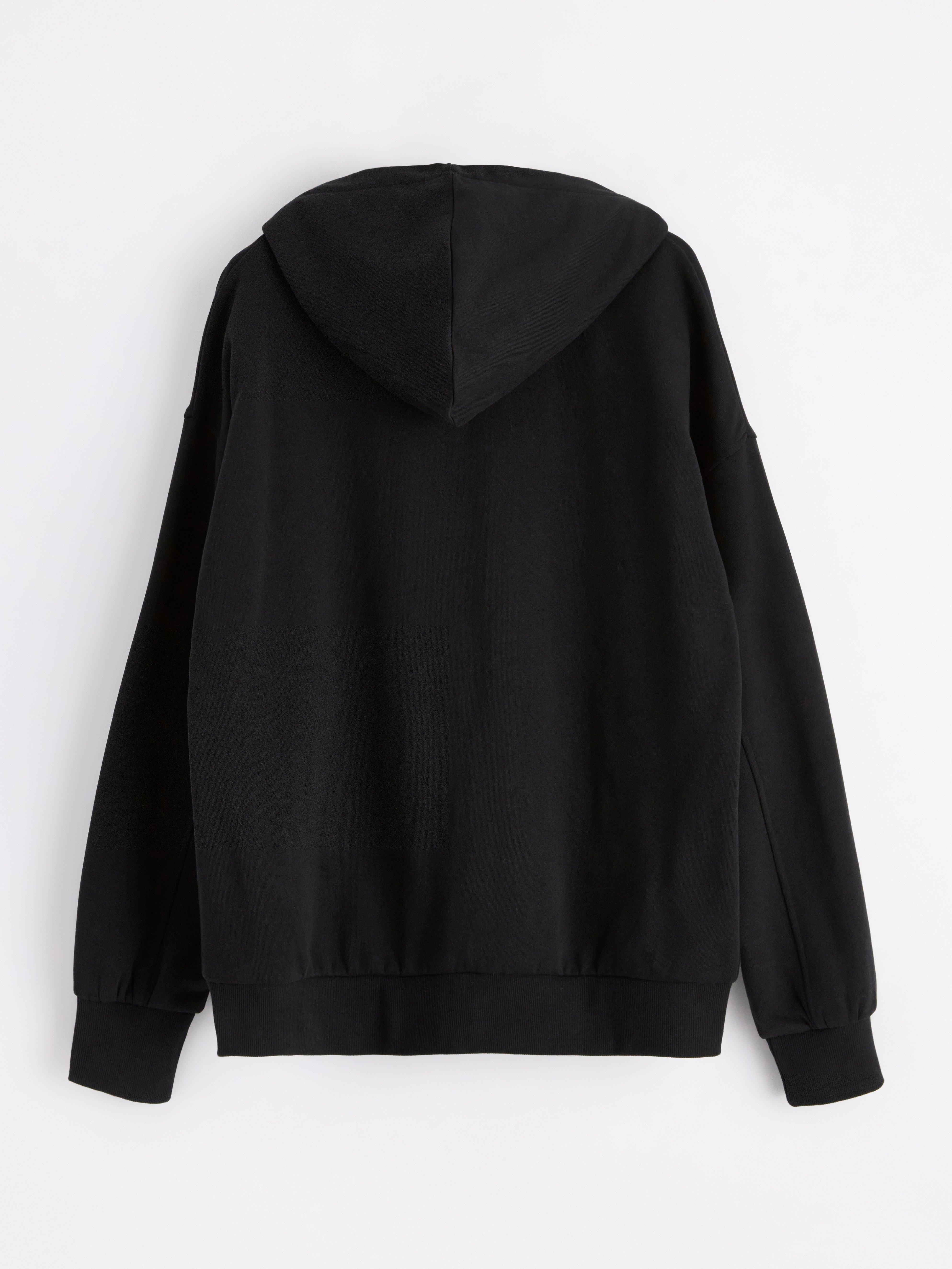 Hooded Sweatshirt - Kids Wear - Black