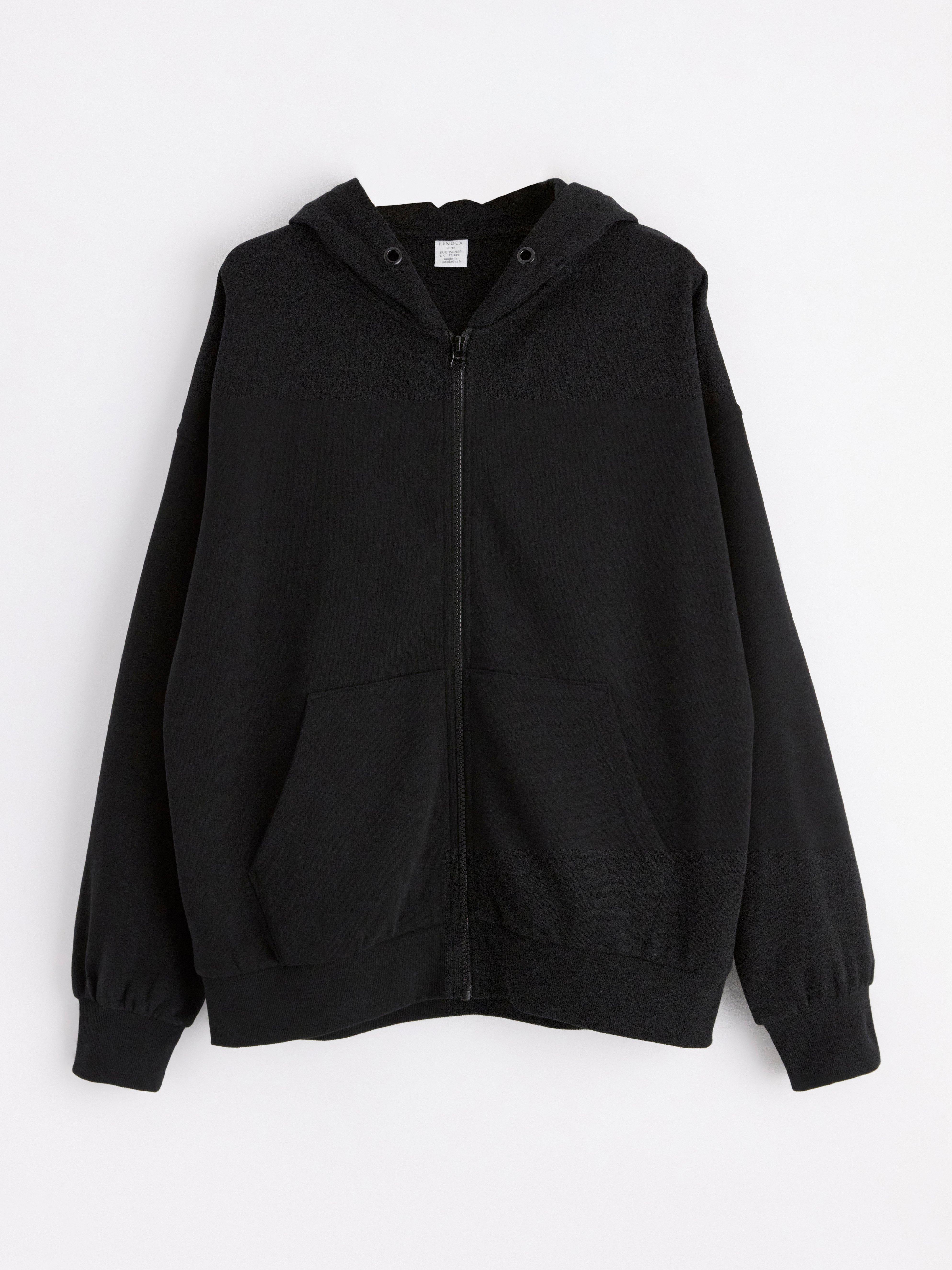 Hooded Sweatshirt - Kids Wear - Black