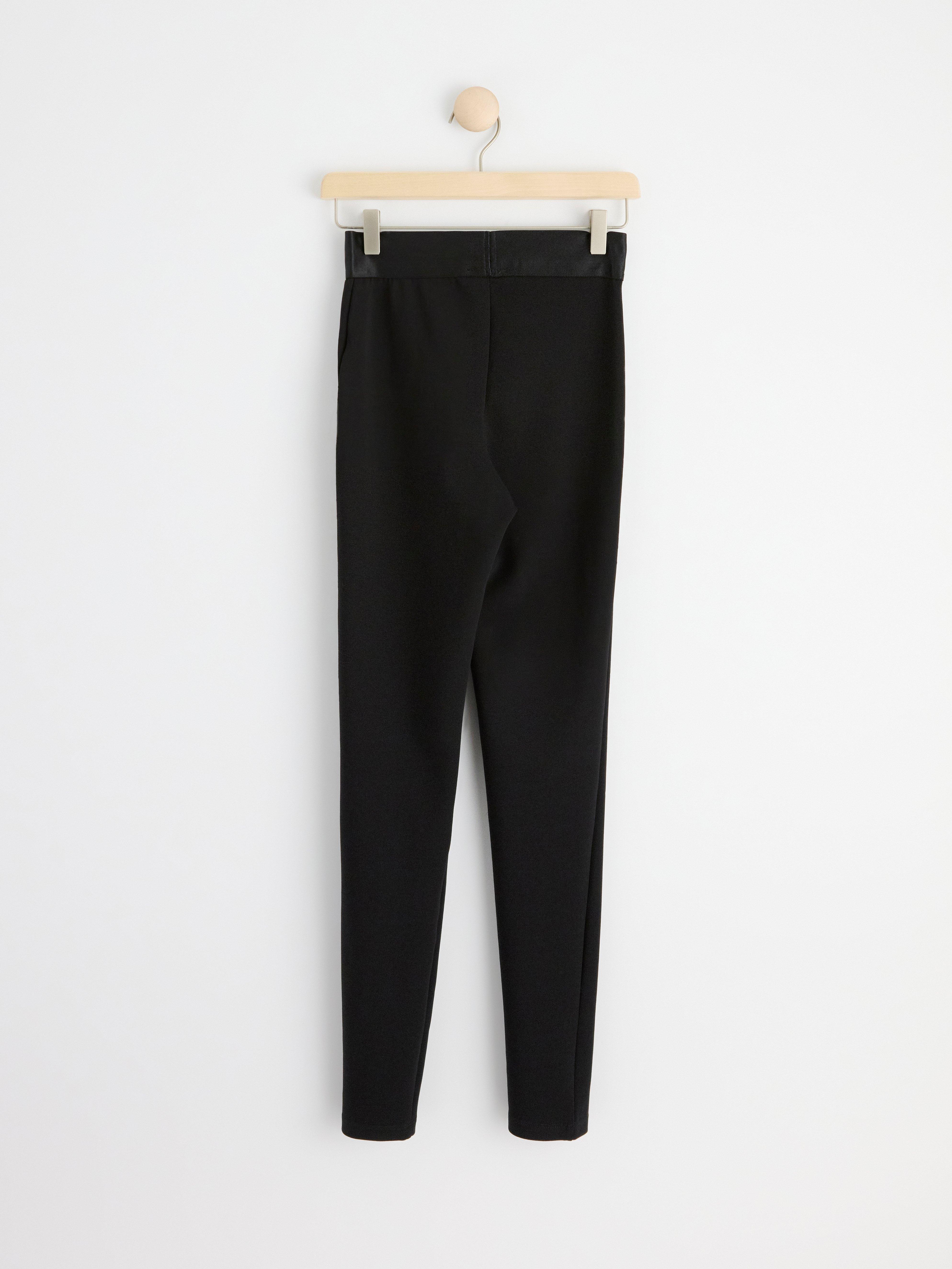 Leggings - Womens Wear - Black