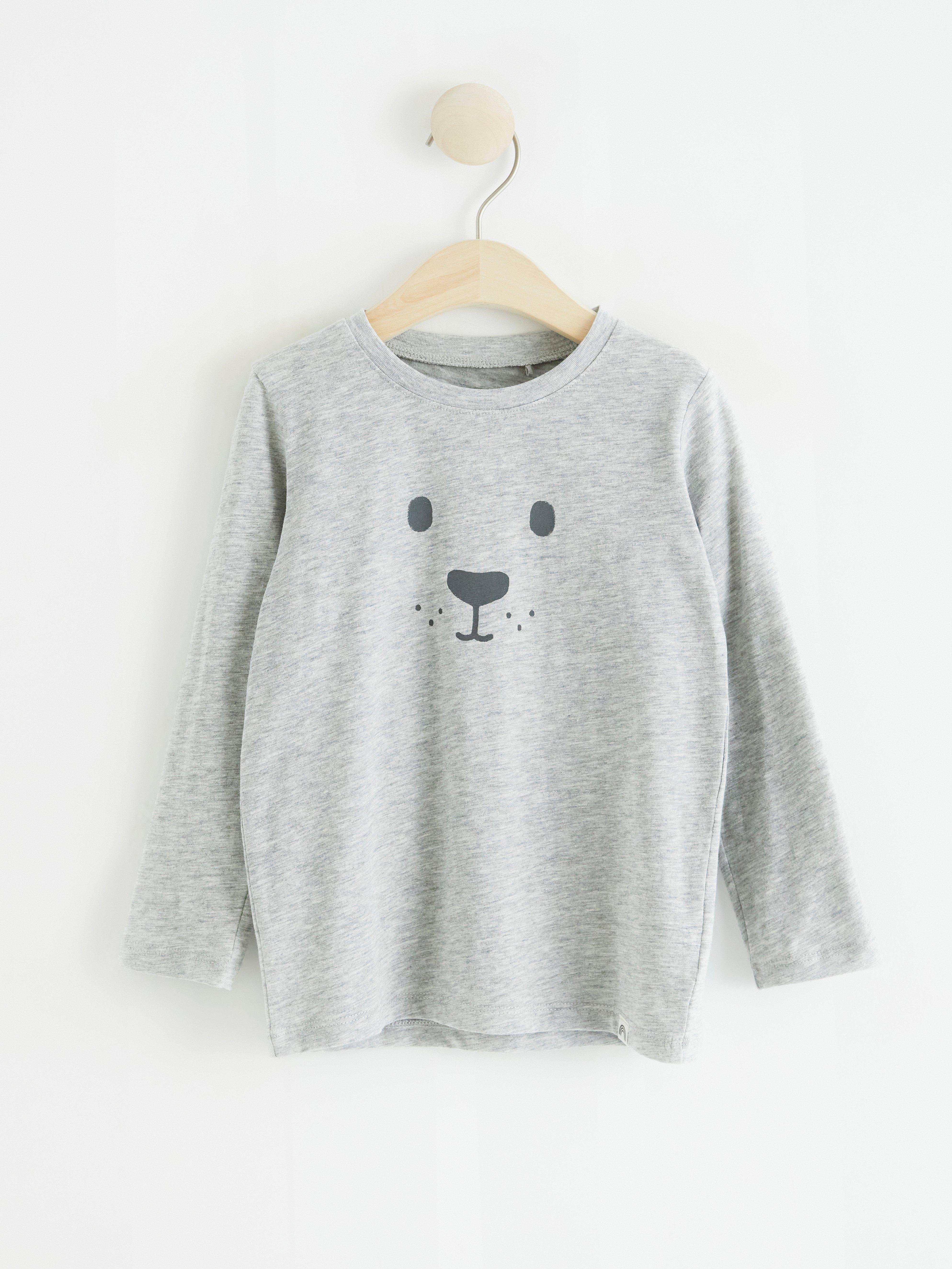 Top - Kids Wear - Grey
