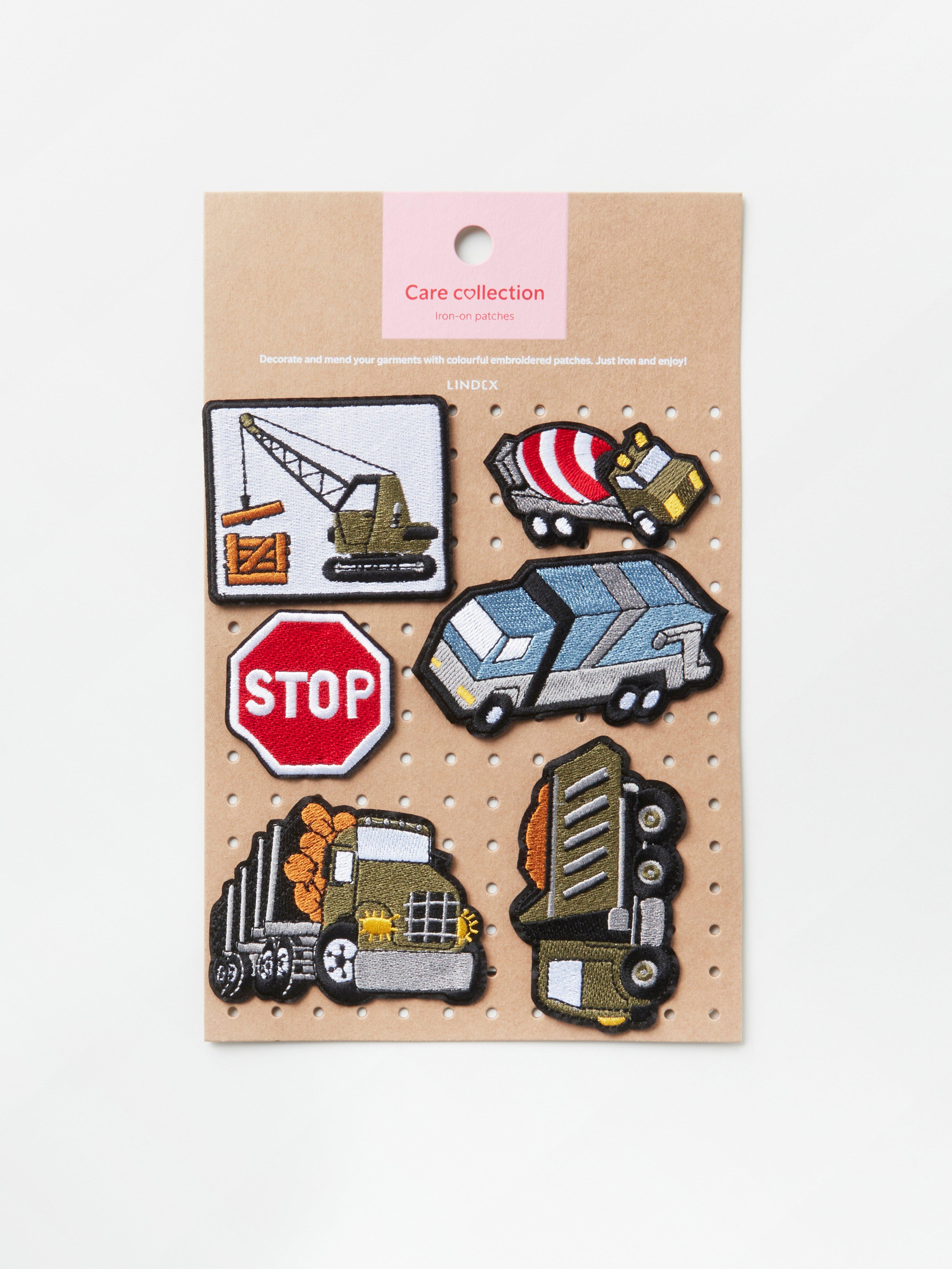 Iron on Patches - Kids Wear - Khaki