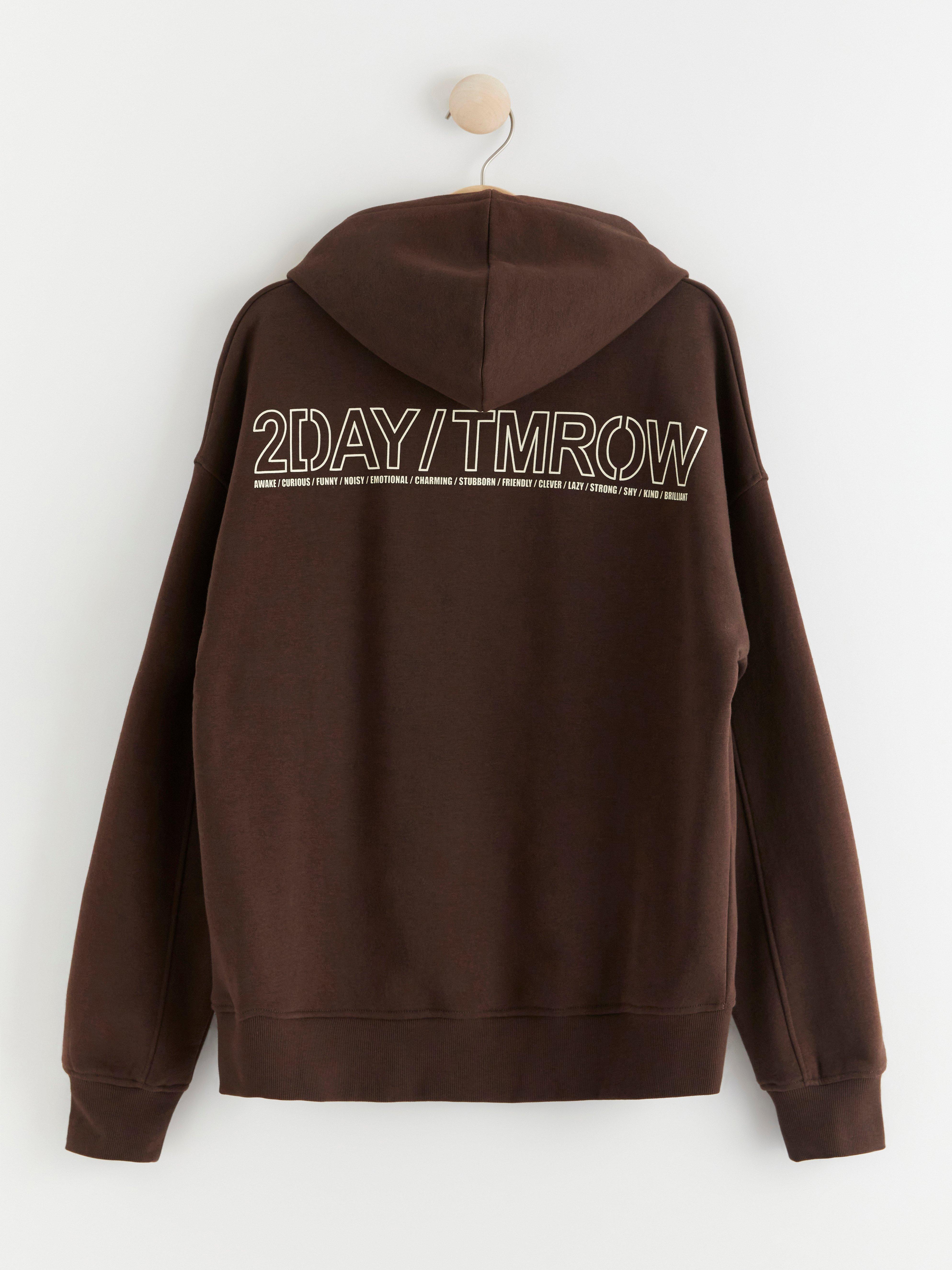 Hooded Sweatshirt - Kids Wear - Brown