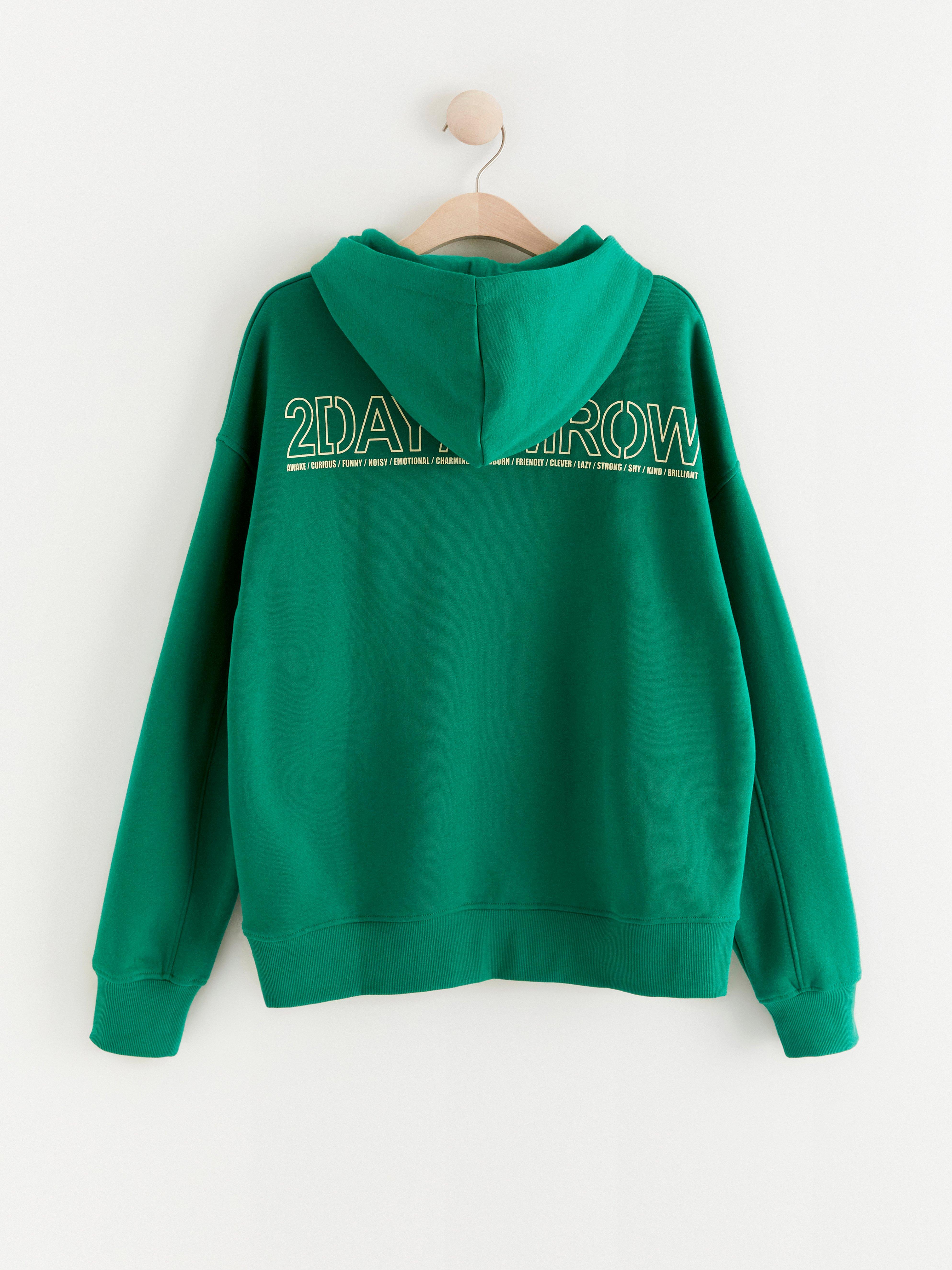 Hooded Sweatshirt - Kids Wear - Green