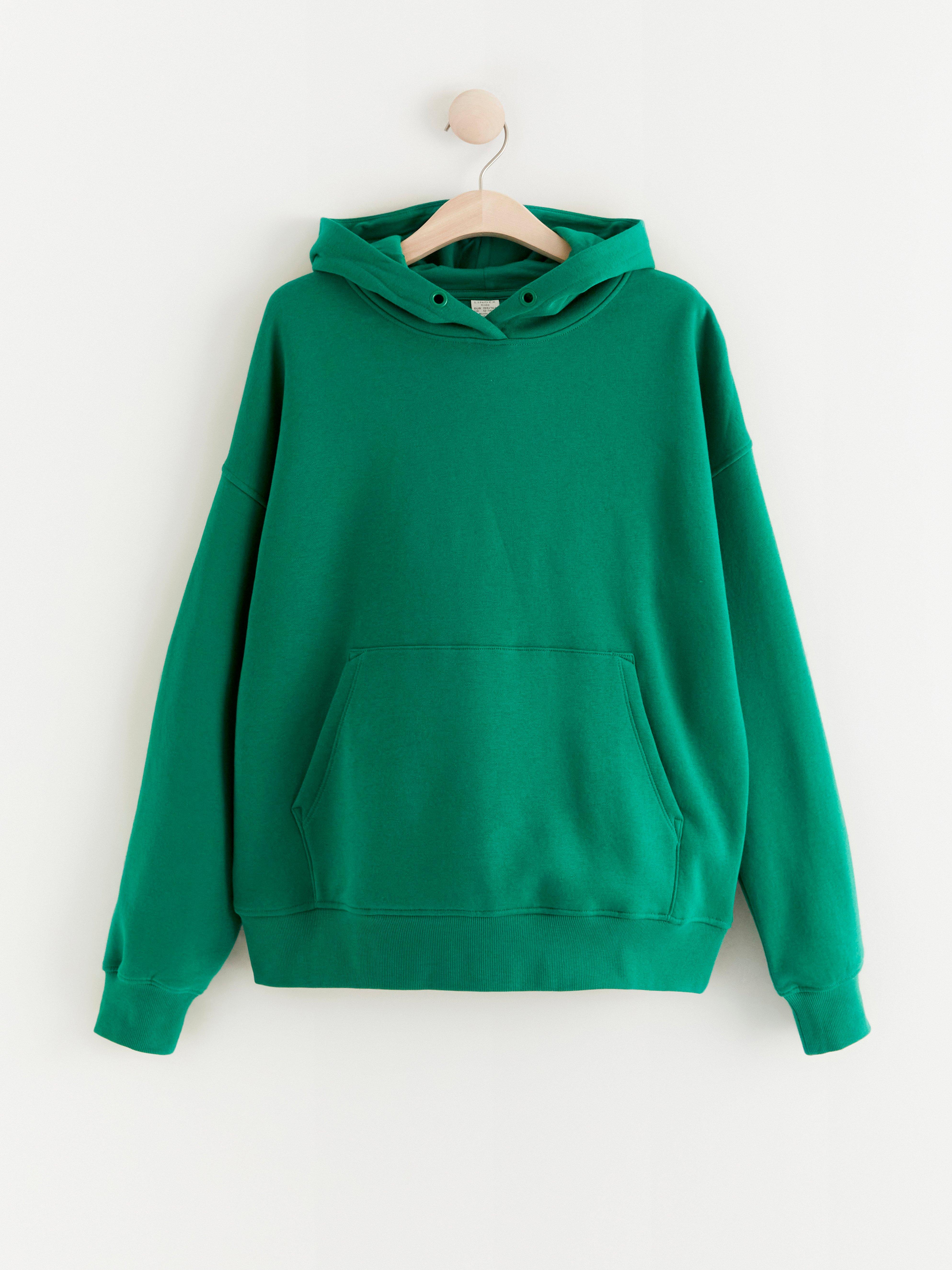 Huvtröja - Barn - Grön
