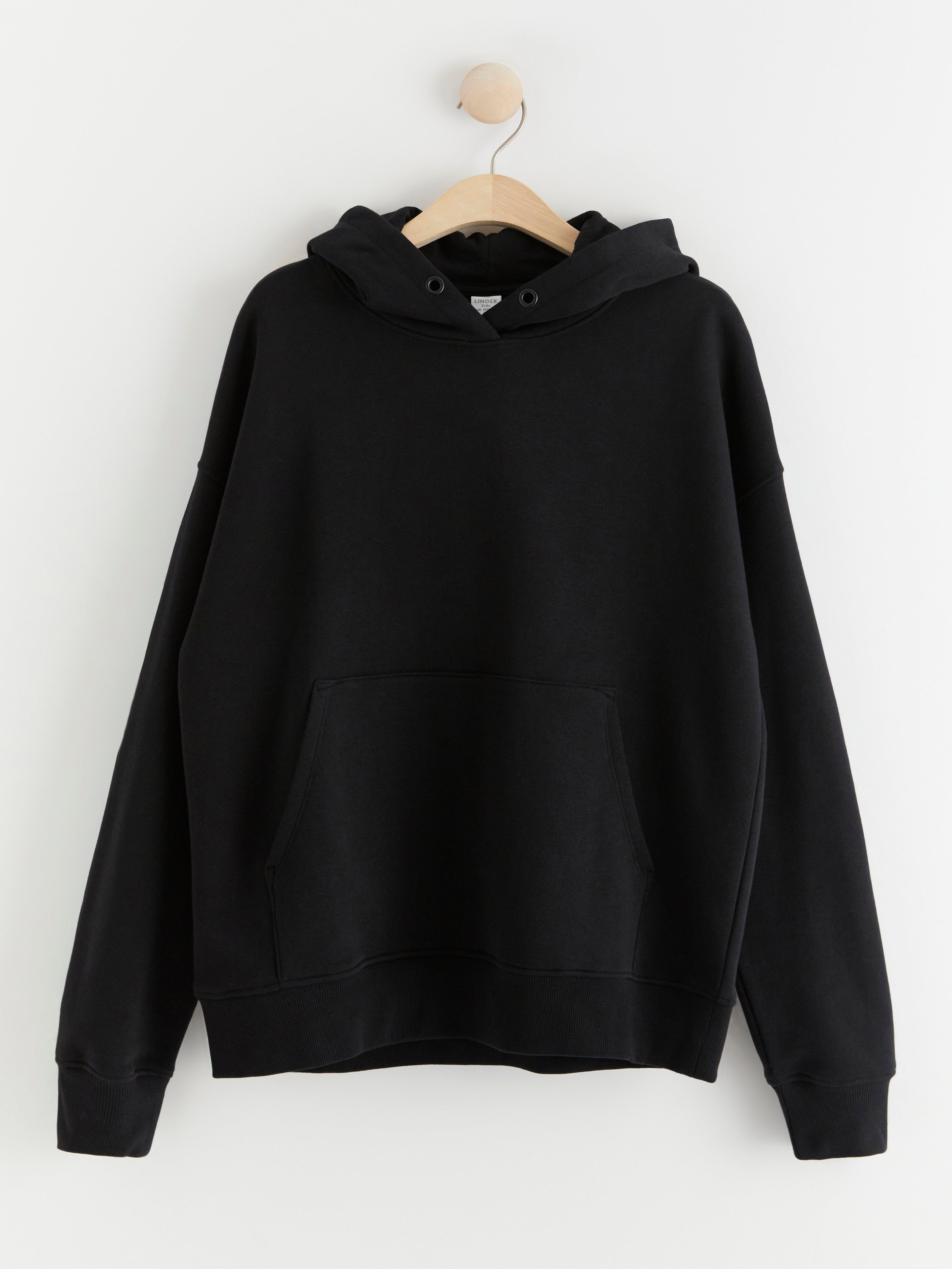 Hooded Sweatshirt - Kids Wear - Black