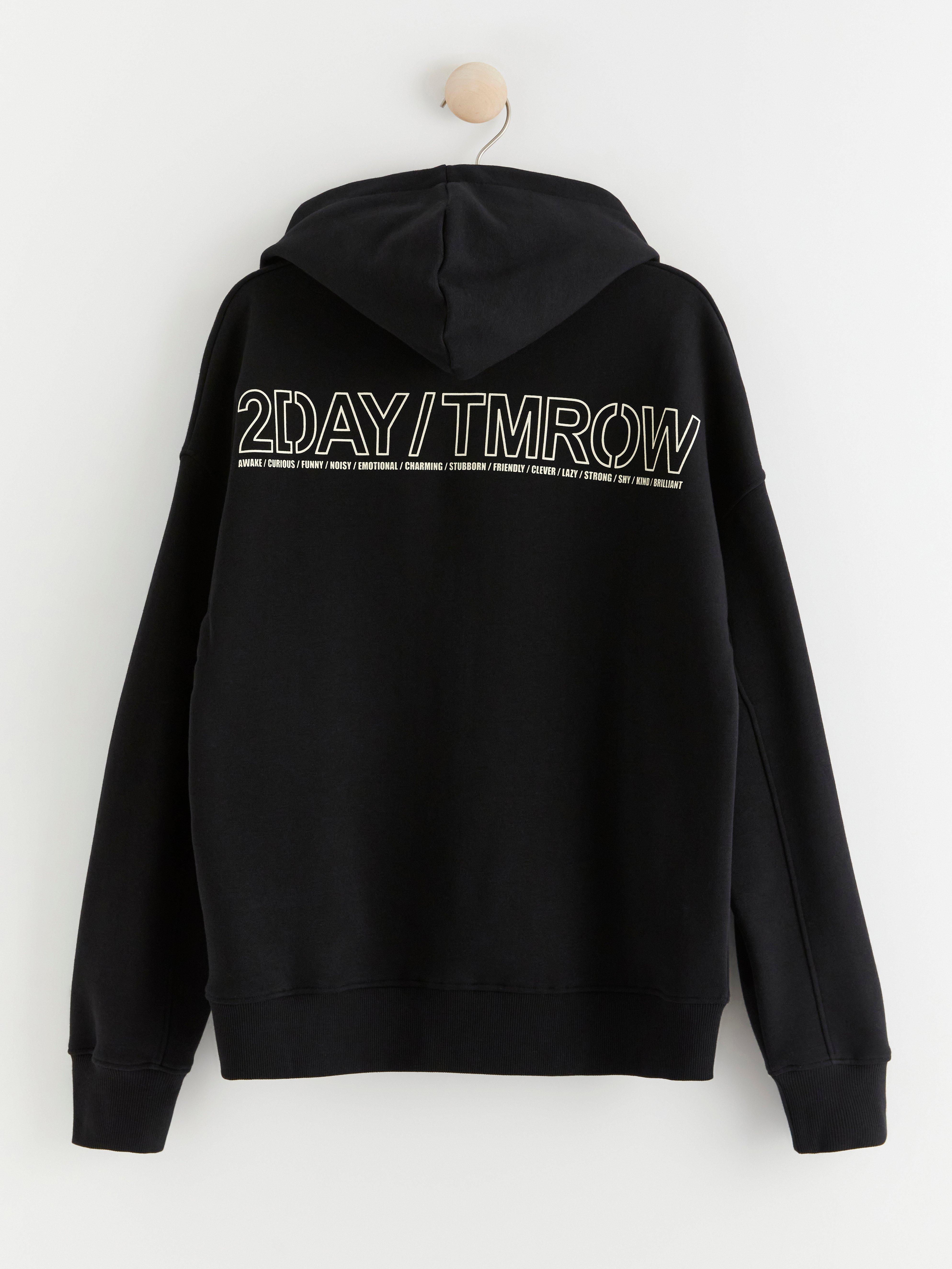 Hooded Sweatshirt - Kids Wear - Black