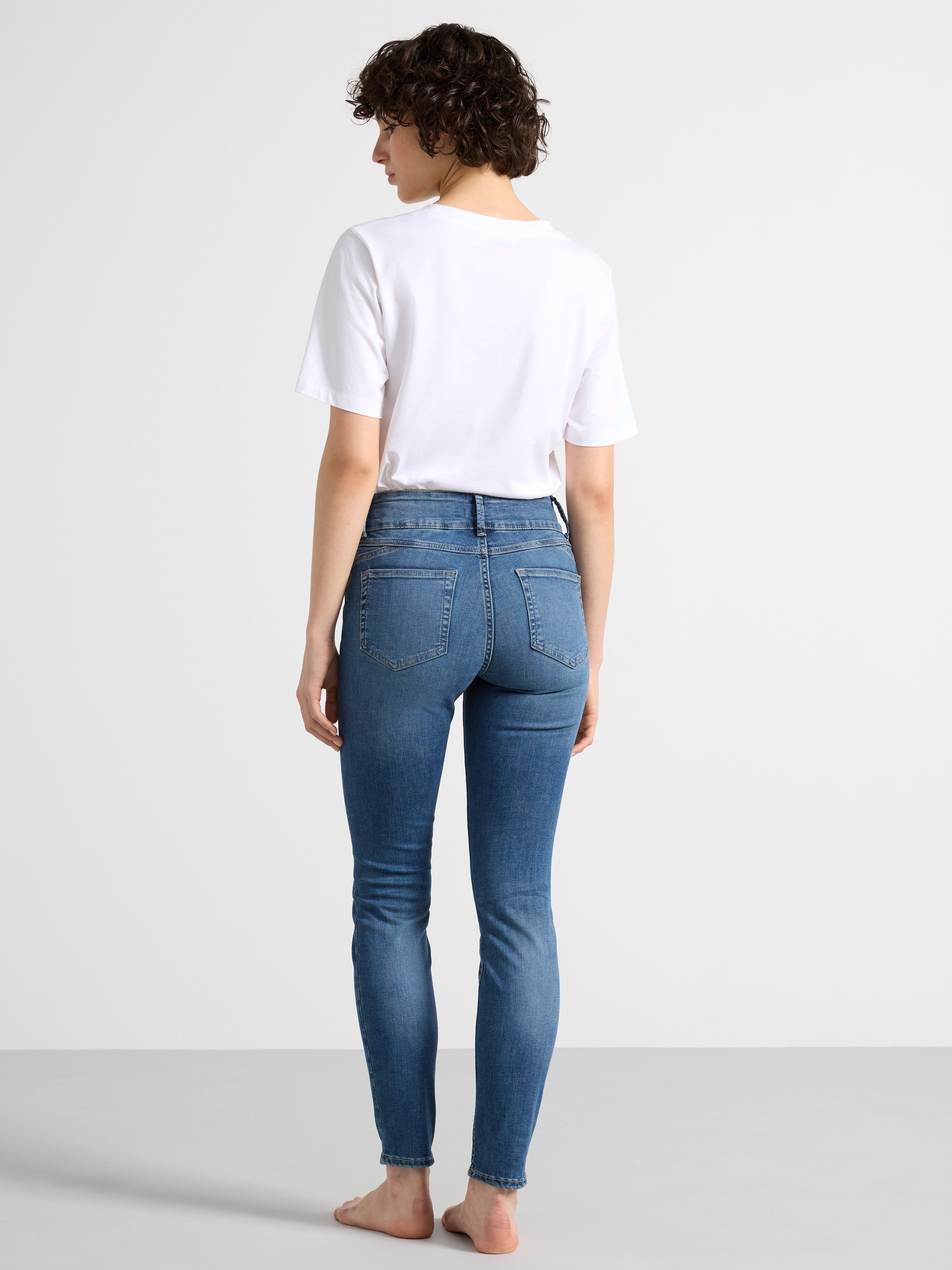 LILLY Blue slim fit shaping jeans