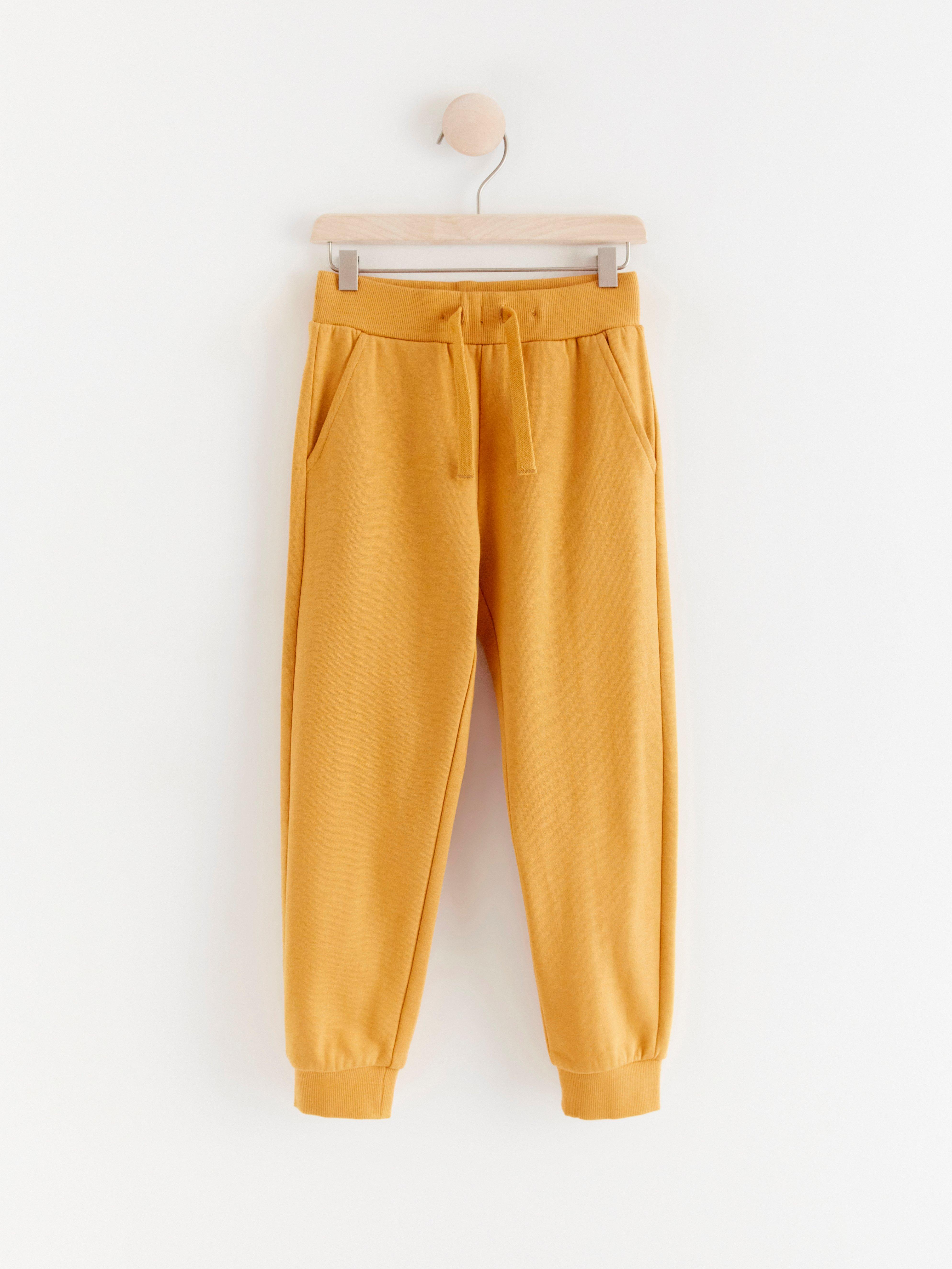 Sweatpants - Barn - Gul