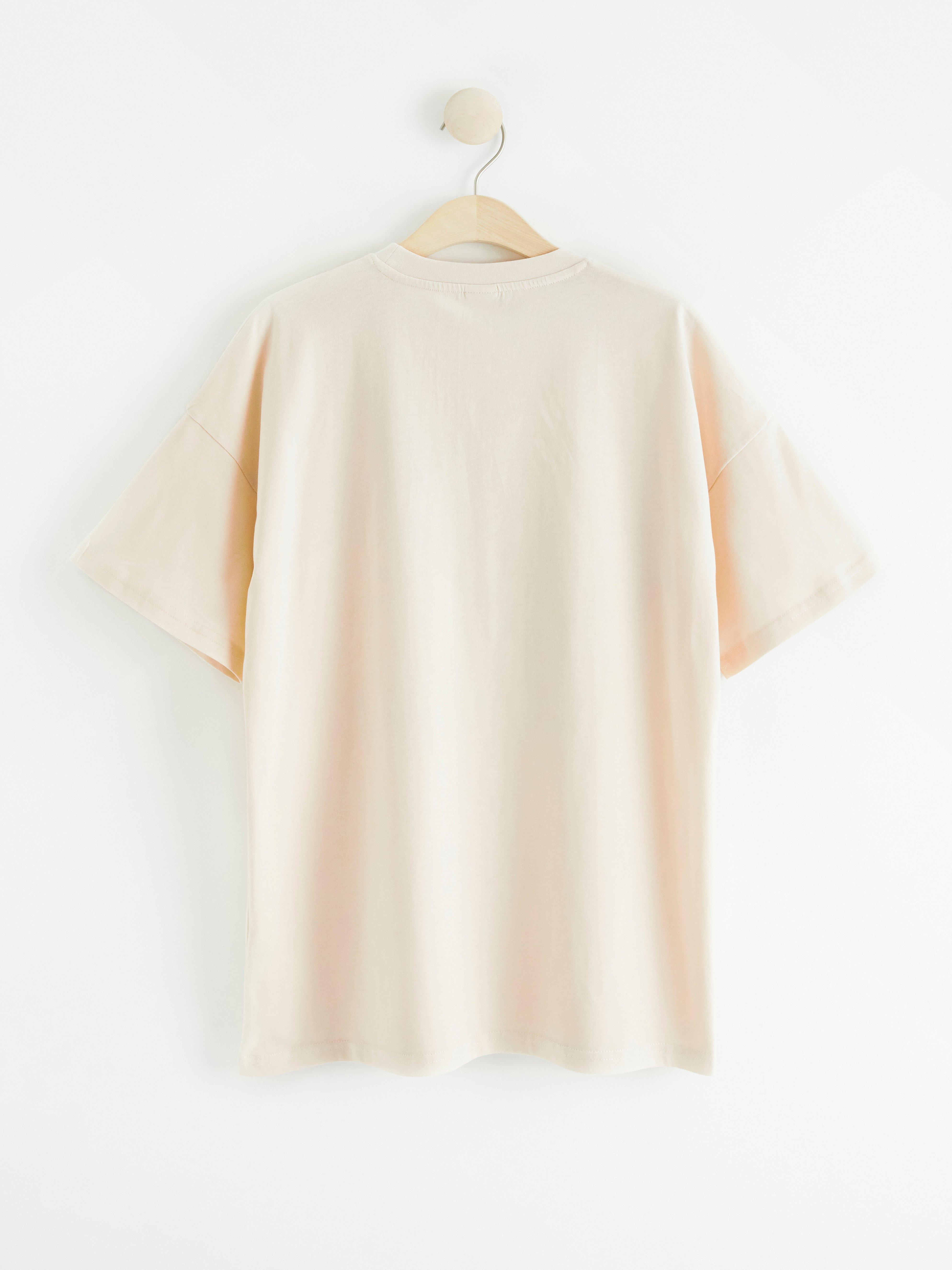 T-shirt - Barn - Beige