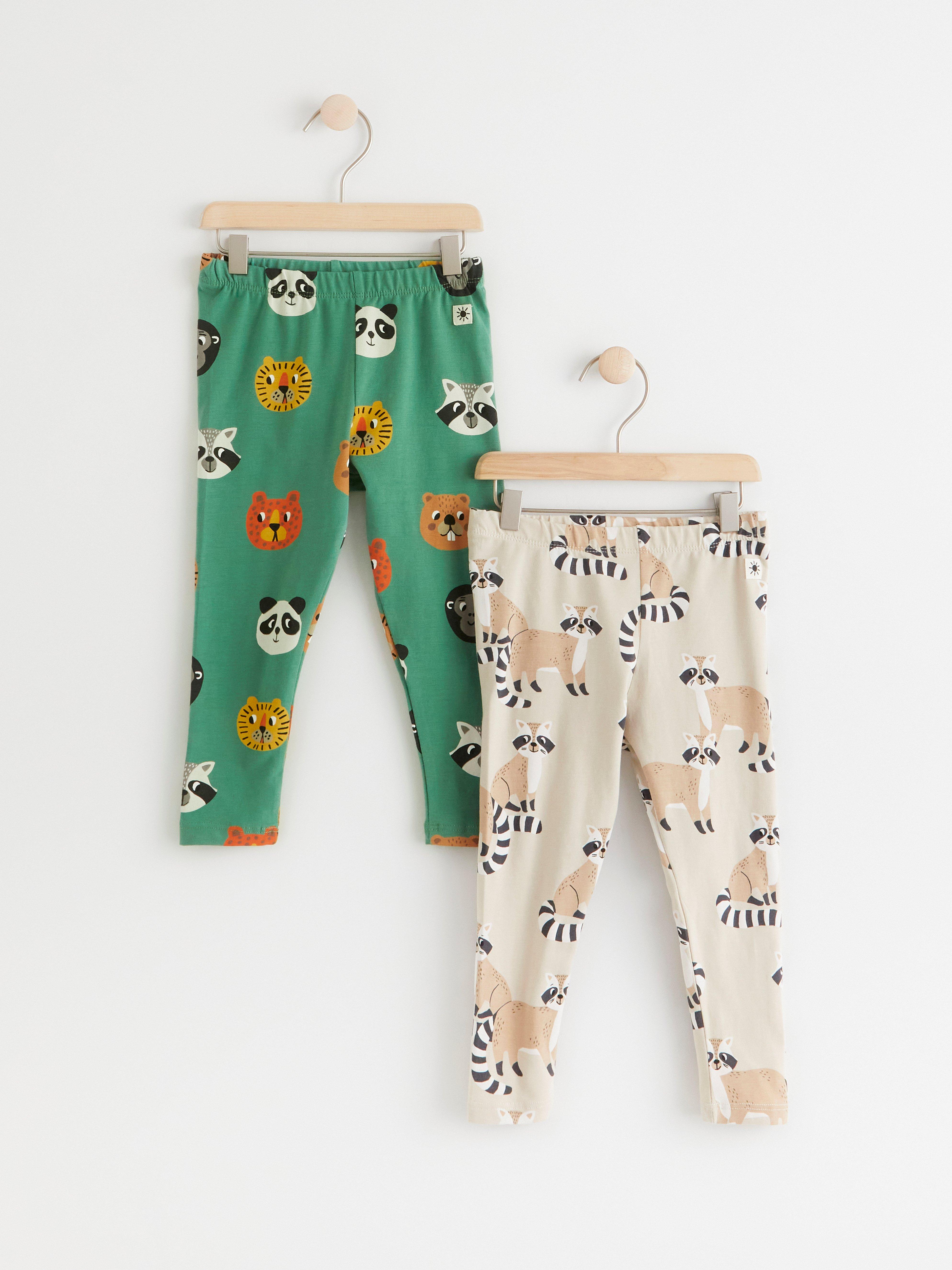 Leggings - Barn - Grønn