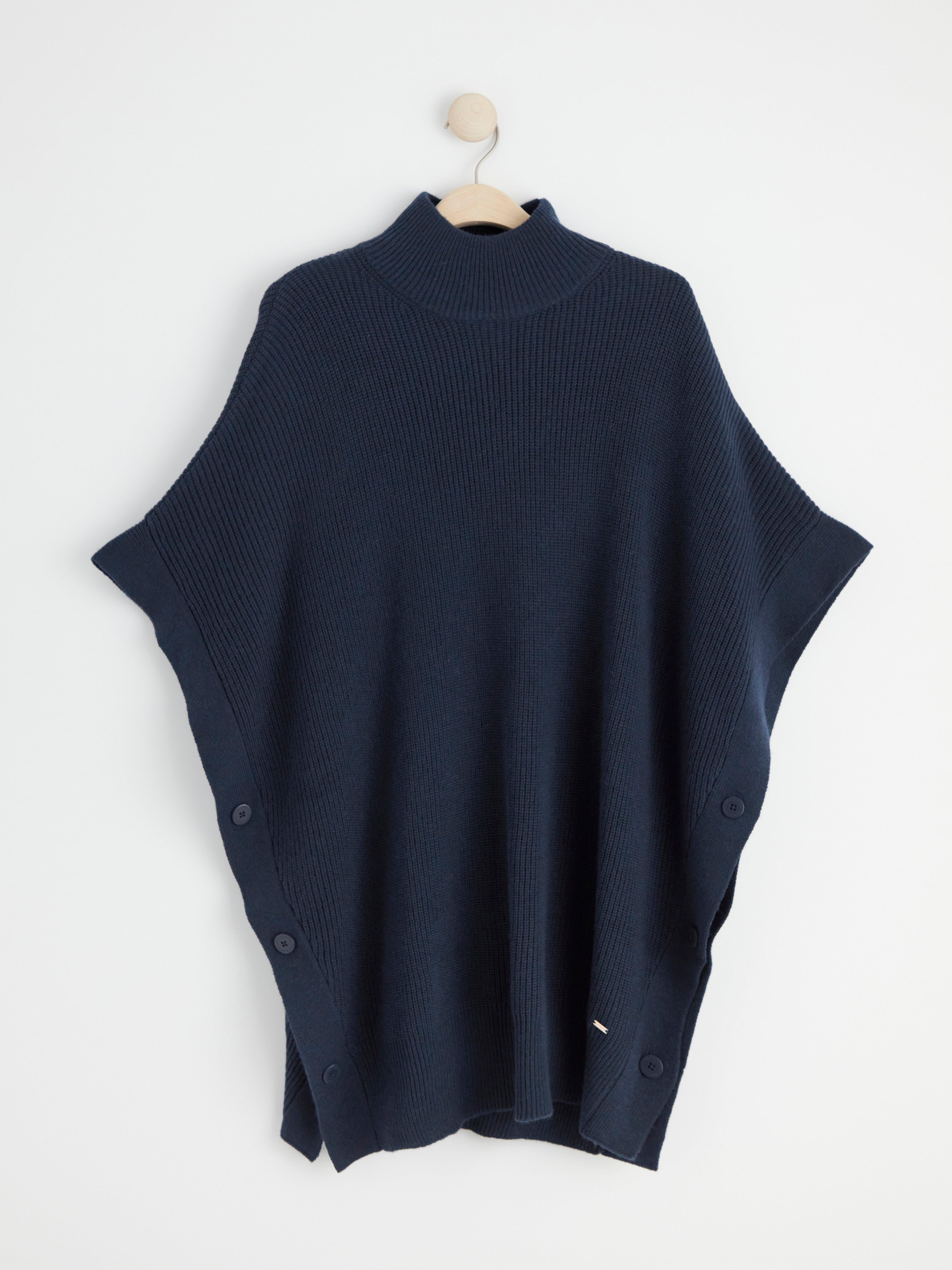 Poncho - Naiset - Sininen