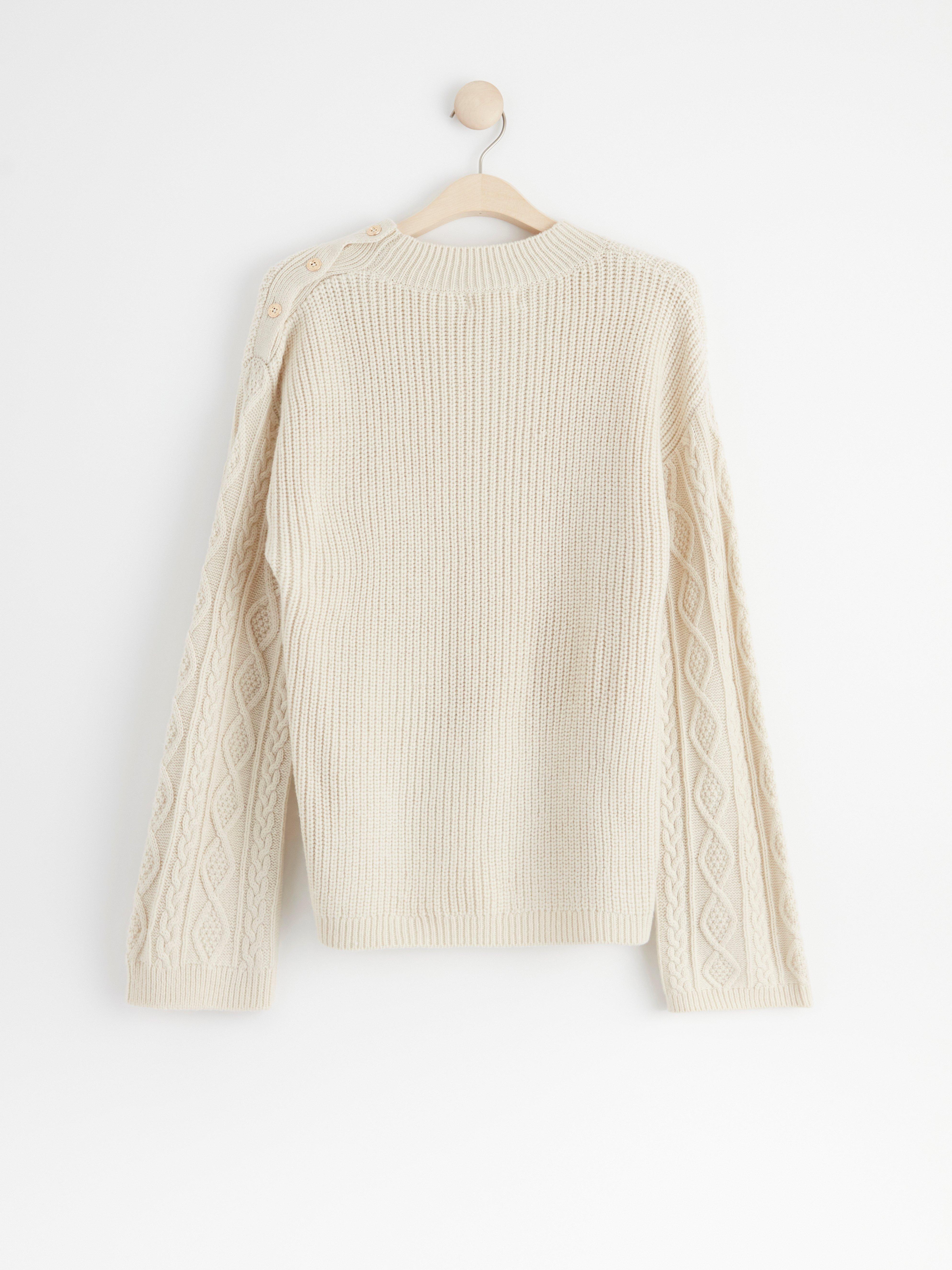 Sweater - Womens Wear - White