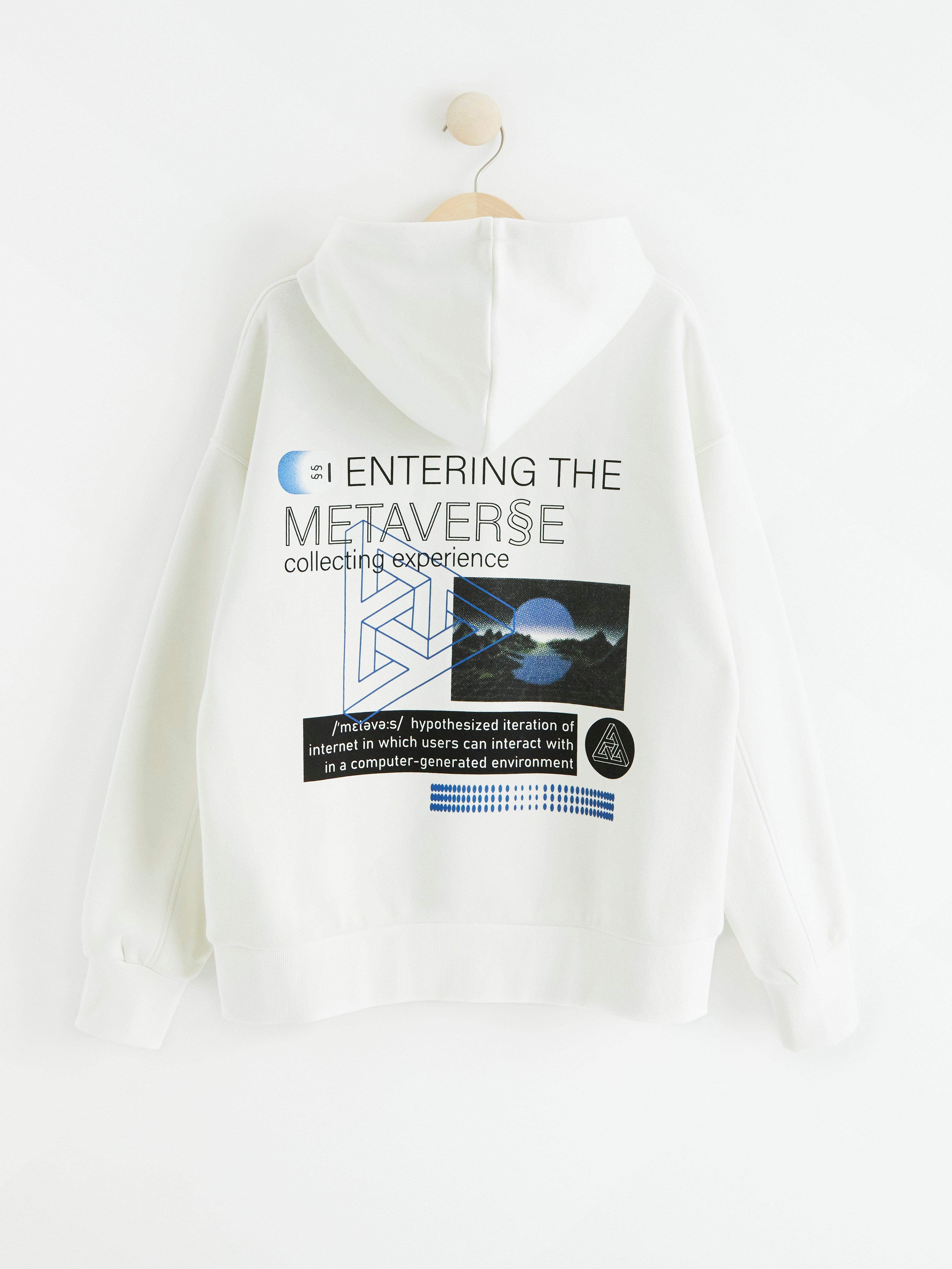 Hooded Sweatshirt - Kids Wear - White